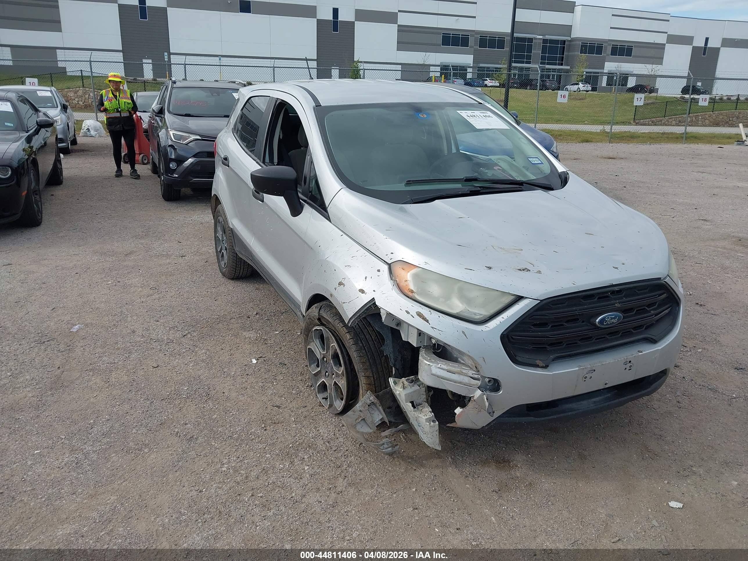 2019 Ford EcoSport S, VIN MAJ3S2FE7KC267276 — Theft recovery