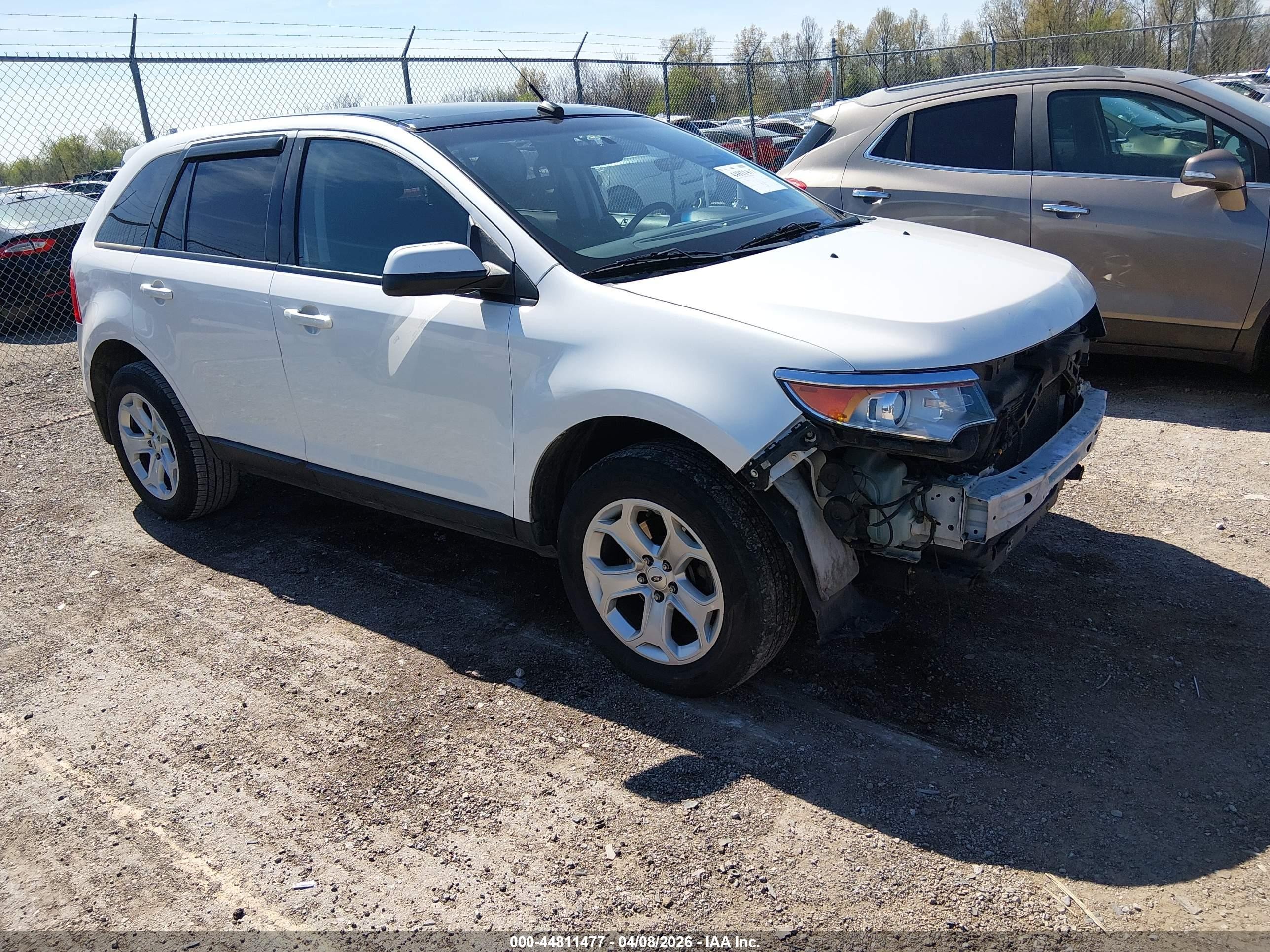 2013 Ford Edge SEL, VIN 2FMDK3JCXDBB82179 — Front end