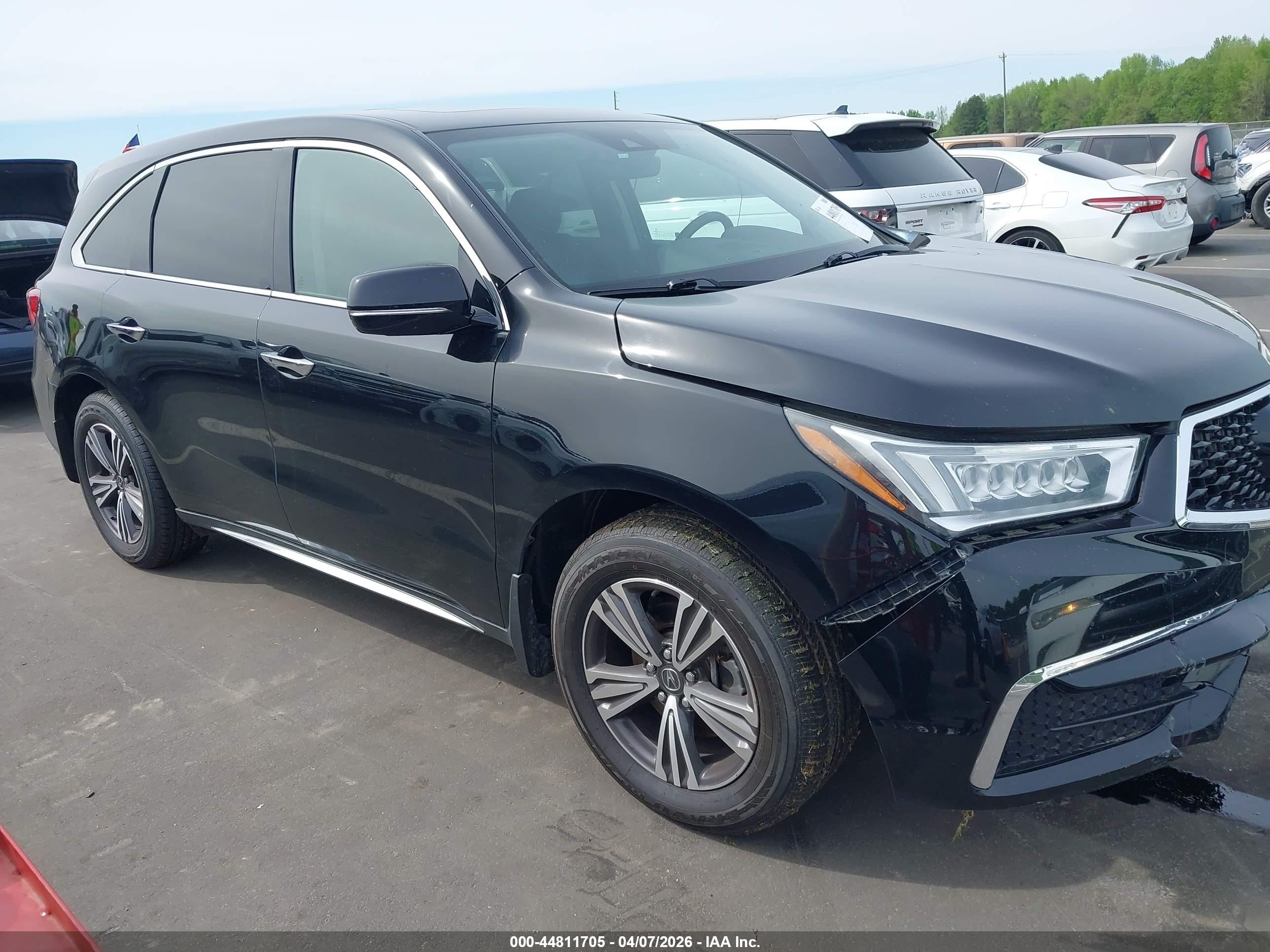 2018 Acura MDX, VIN 5J8YD4H38JL020088 — Front end