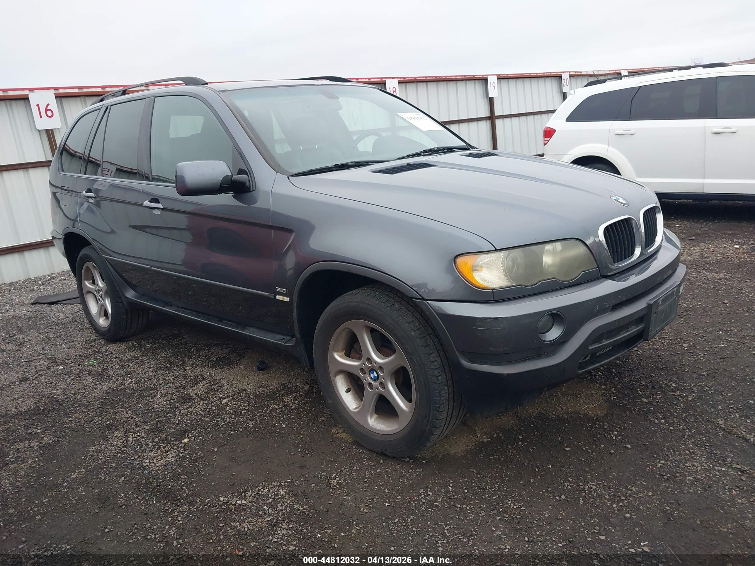 2003 BMW X5 3.0i, VIN 5UXFA53573LW24066 — Перед