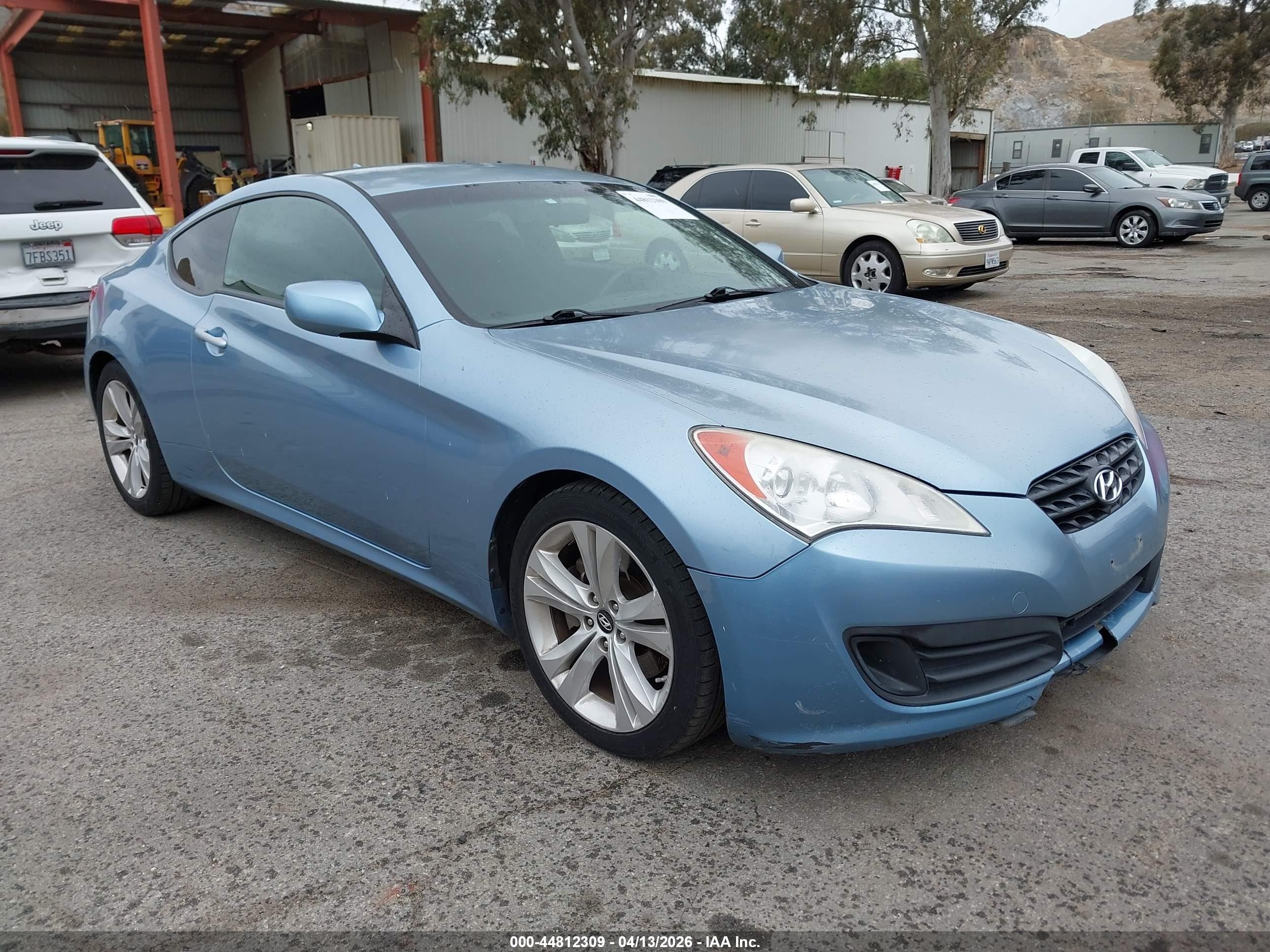 2010 Hyundai Genesis Coupe, VIN KMHHT6KD7AU042135 — Mechanical