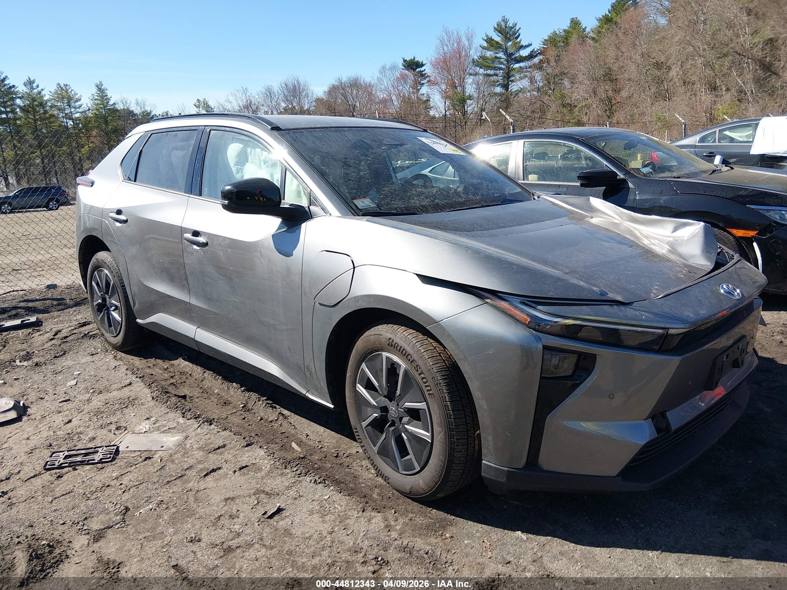 2026 Toyota bZ XLE, VIN JTMBDAFB5TJ016026 — Front end