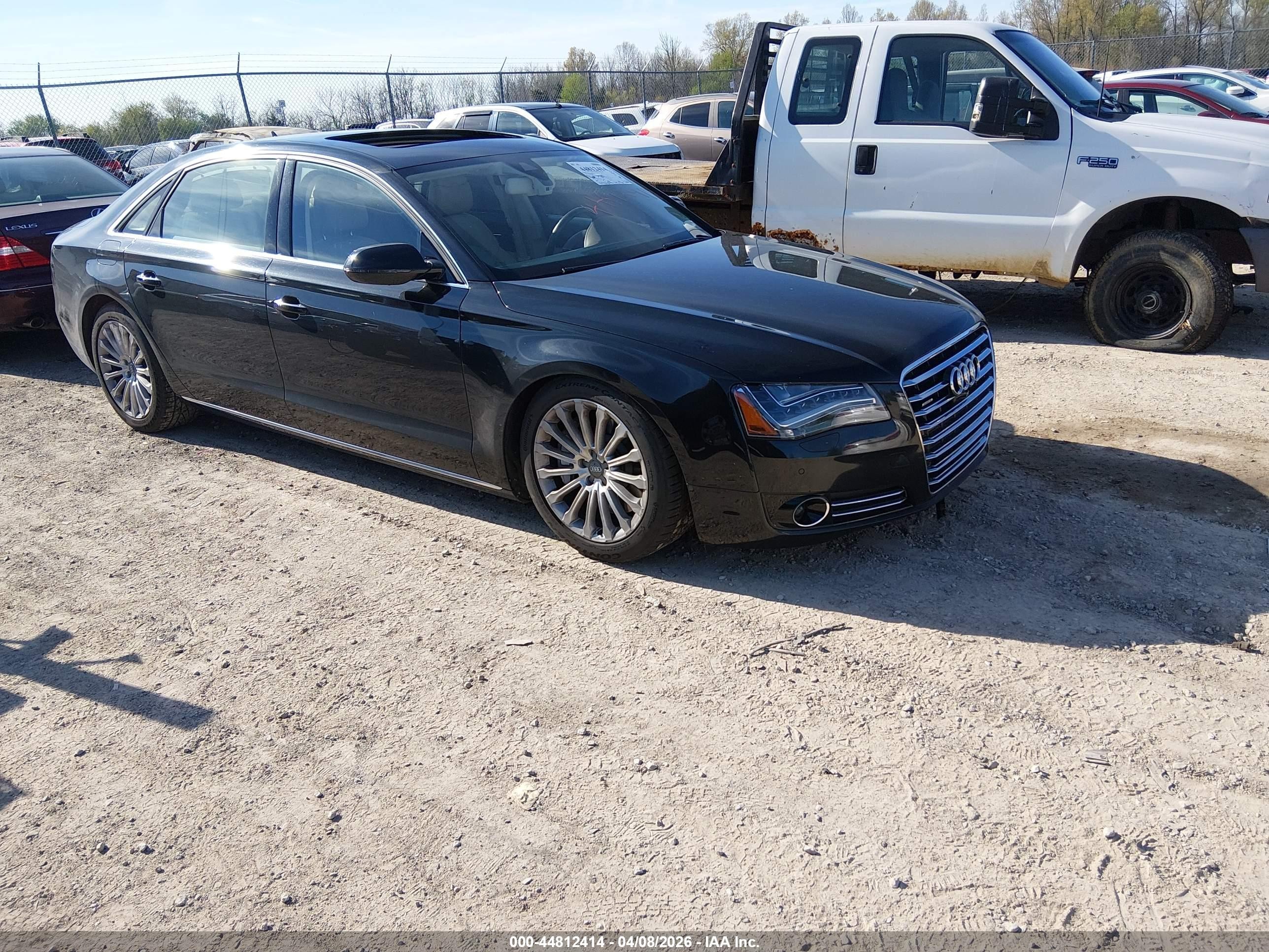 2013 Audi A8 4.0L, VIN WAUR2AFD5DN020770 — Электрика