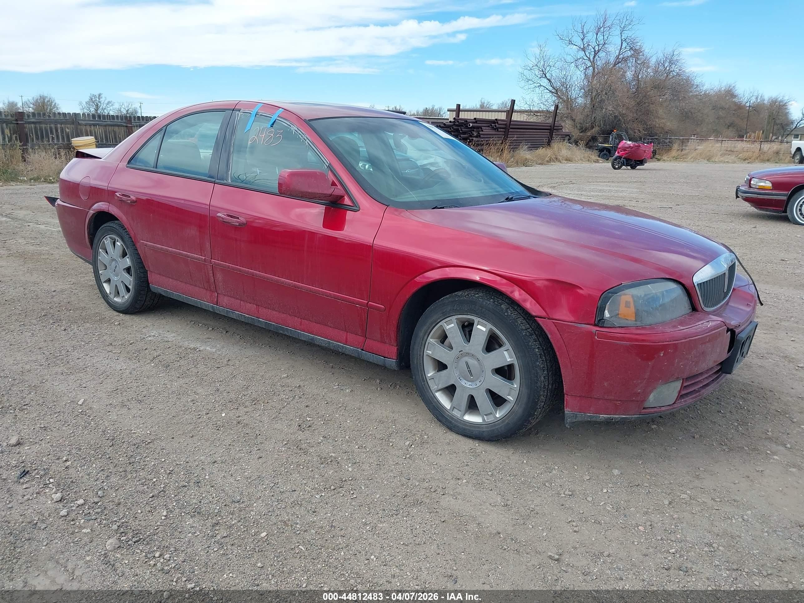 2005 Lincoln LS Sport, VIN 1LNHM87A45Y651916 — Rear end
