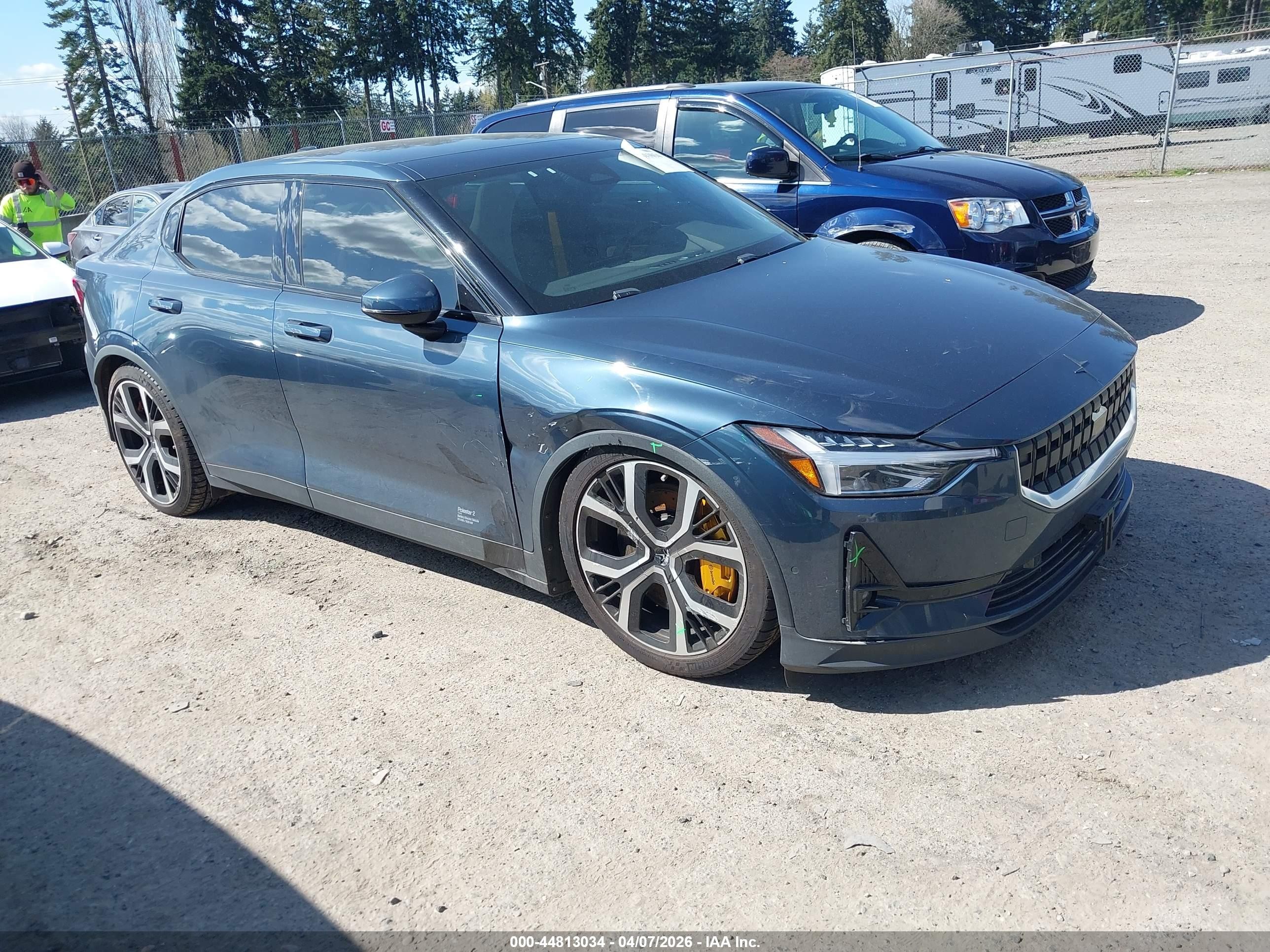 2022 Polestar 2, VIN LPSED3KAXNL057564 — Бок