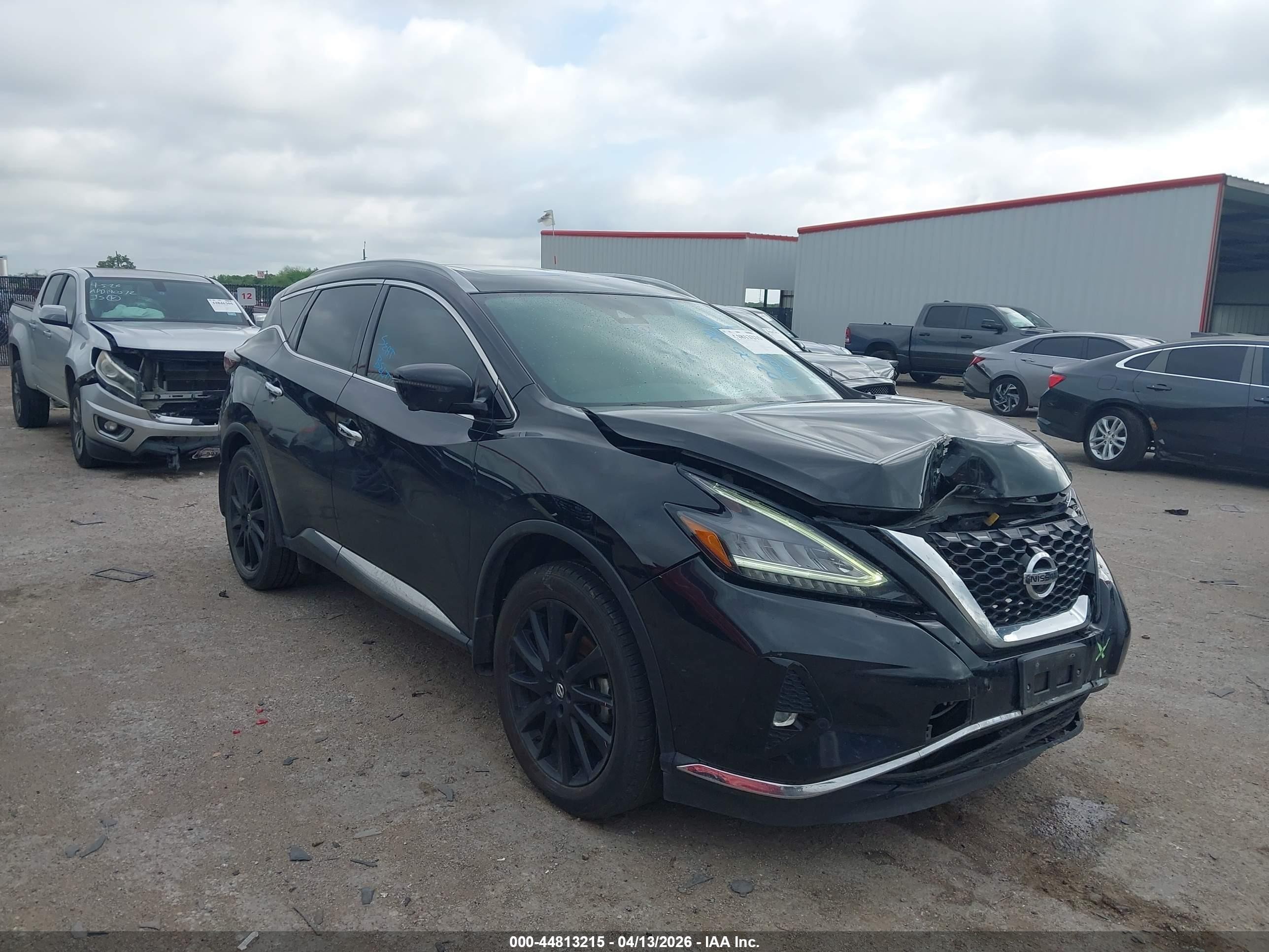 2021 Nissan Murano Platinum, VIN 5N1AZ2DJ3MC141072 — Front end