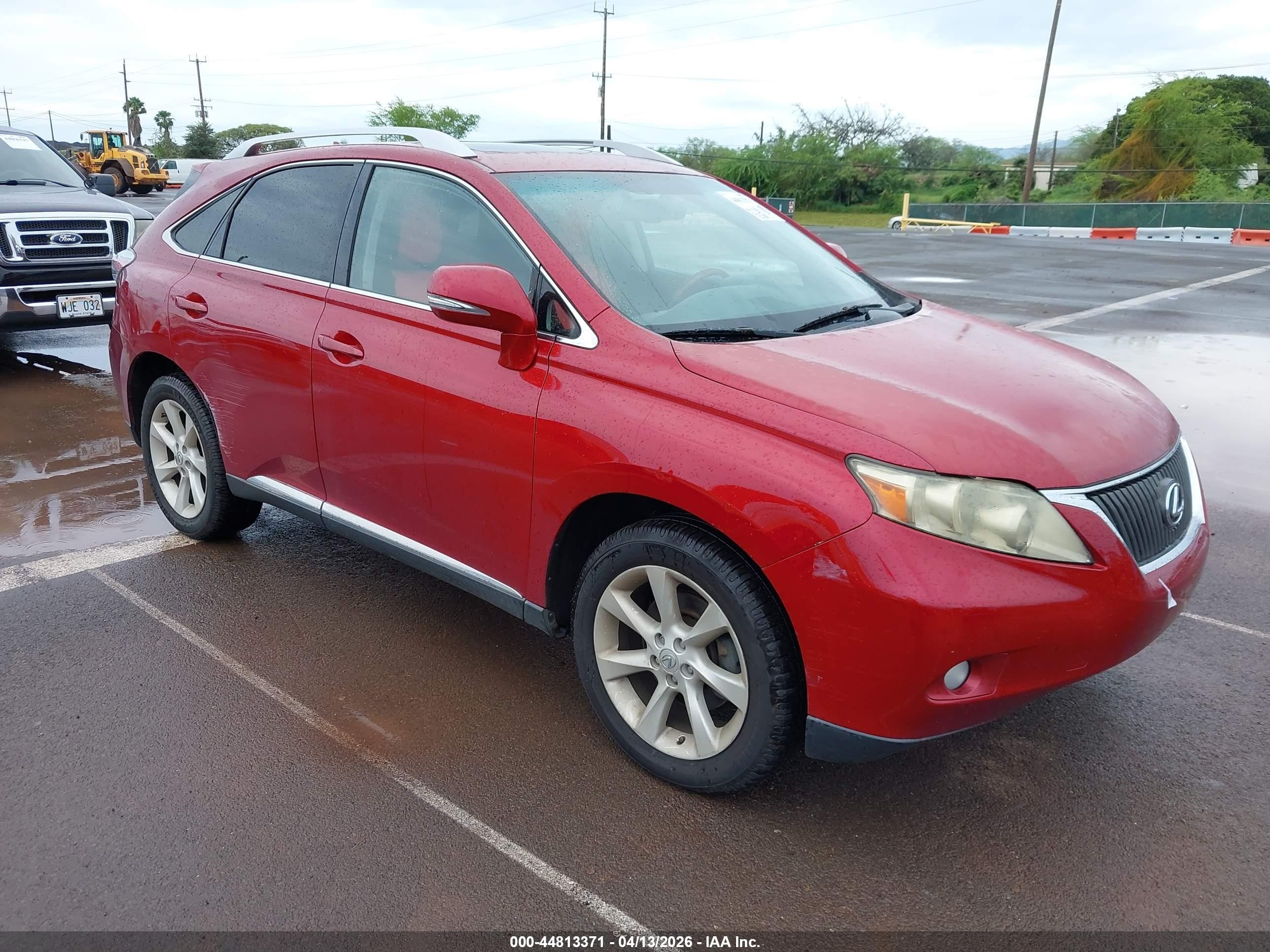 2010 Lexus RX 350, VIN JTJBK1BA1A2413711 — Water / flood