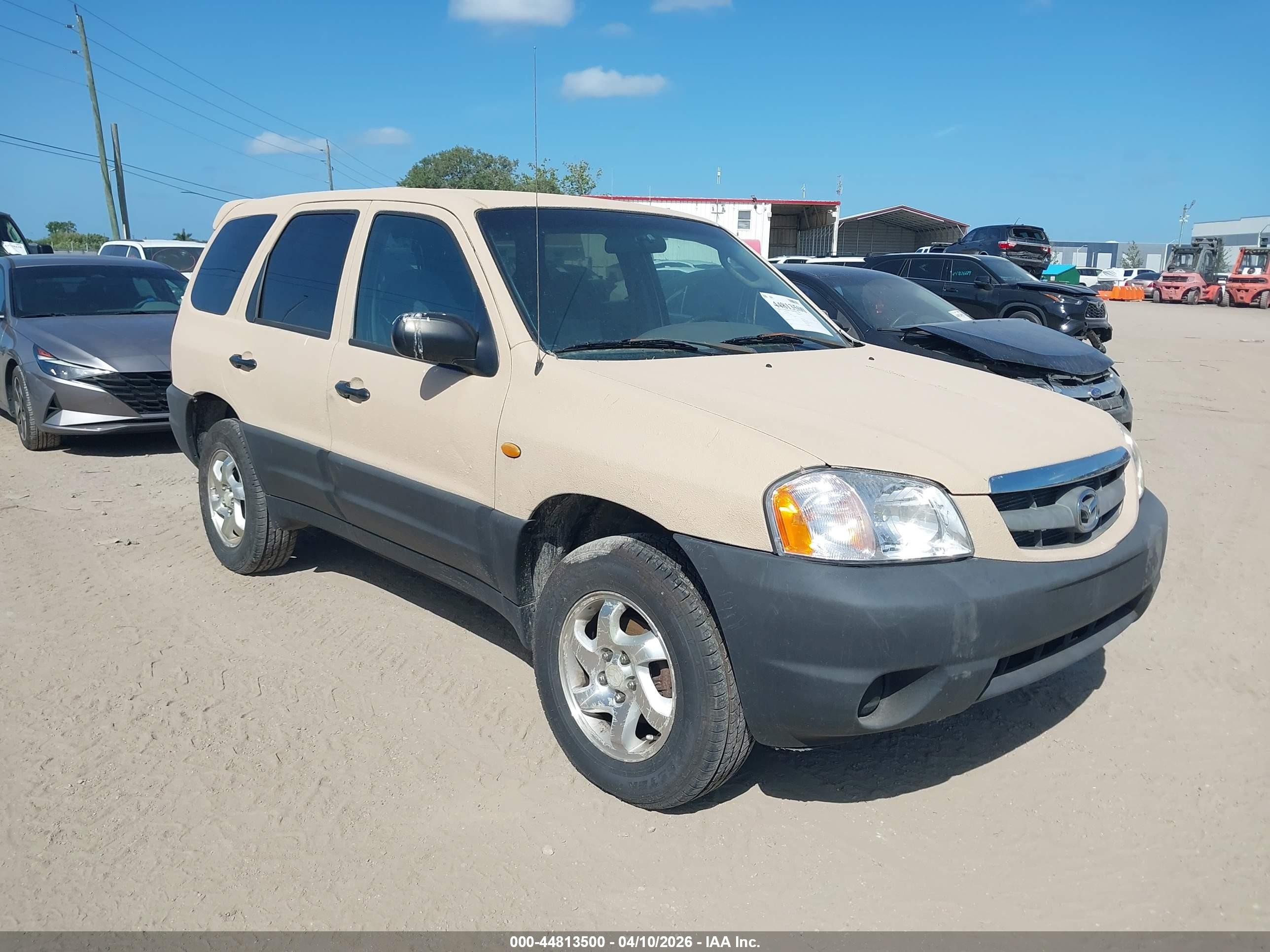 2001 Mazda Tribute DX, VIN 4F2YU07BX1KM33443 — Обычный износ