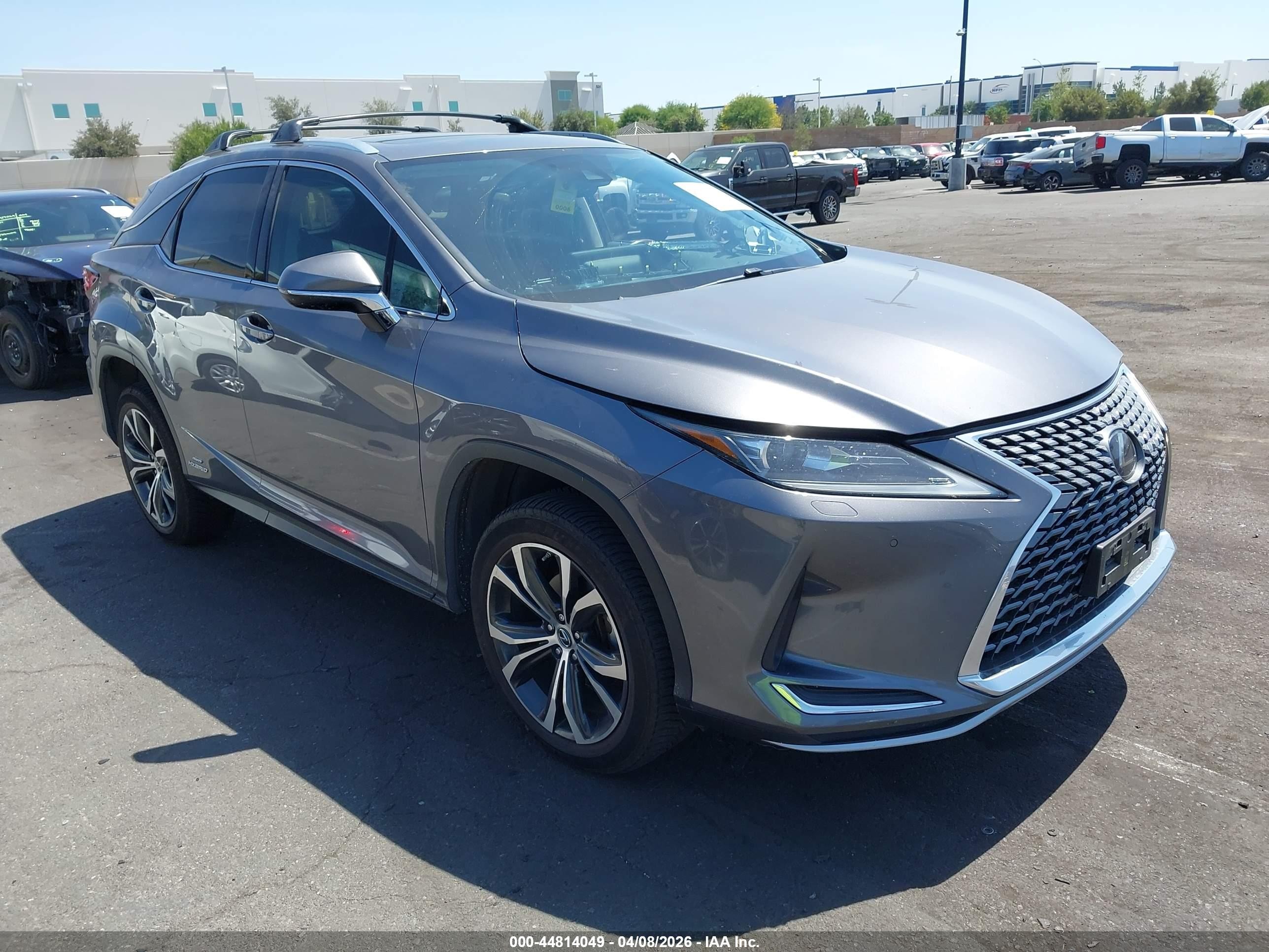 2020 Lexus RX 450h, VIN 2T2HGMDA9LC051351 — Fresh water flood