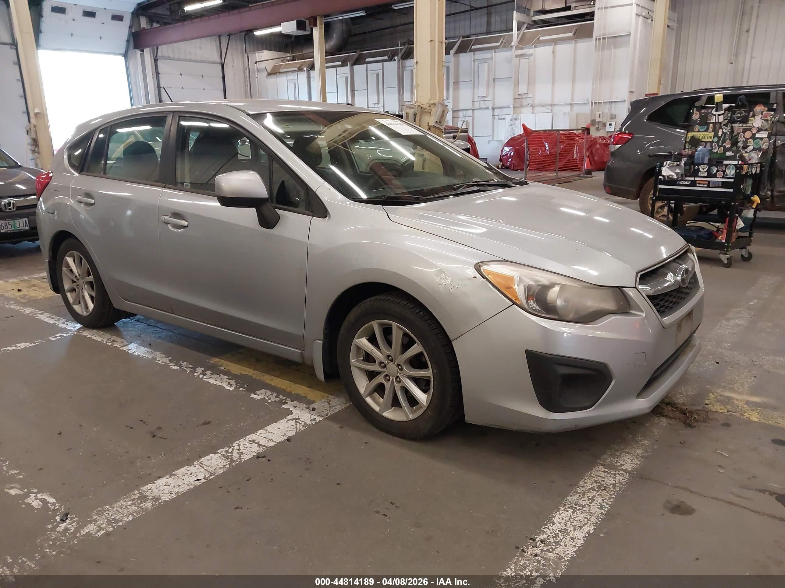 2013 Subaru Impreza Premium, VIN JF1GPAC6XDH811107 — Front end