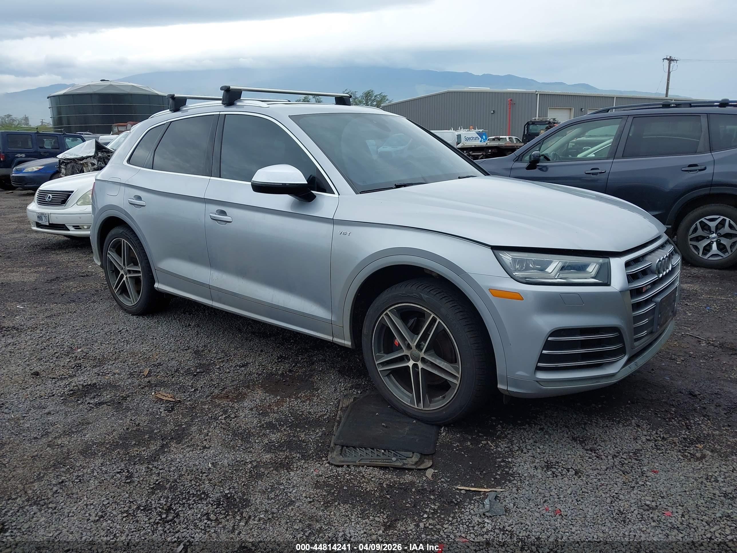2018 Audi SQ5 Premium Plus, VIN WA1A4AFY7J2216164 — Fresh water flood