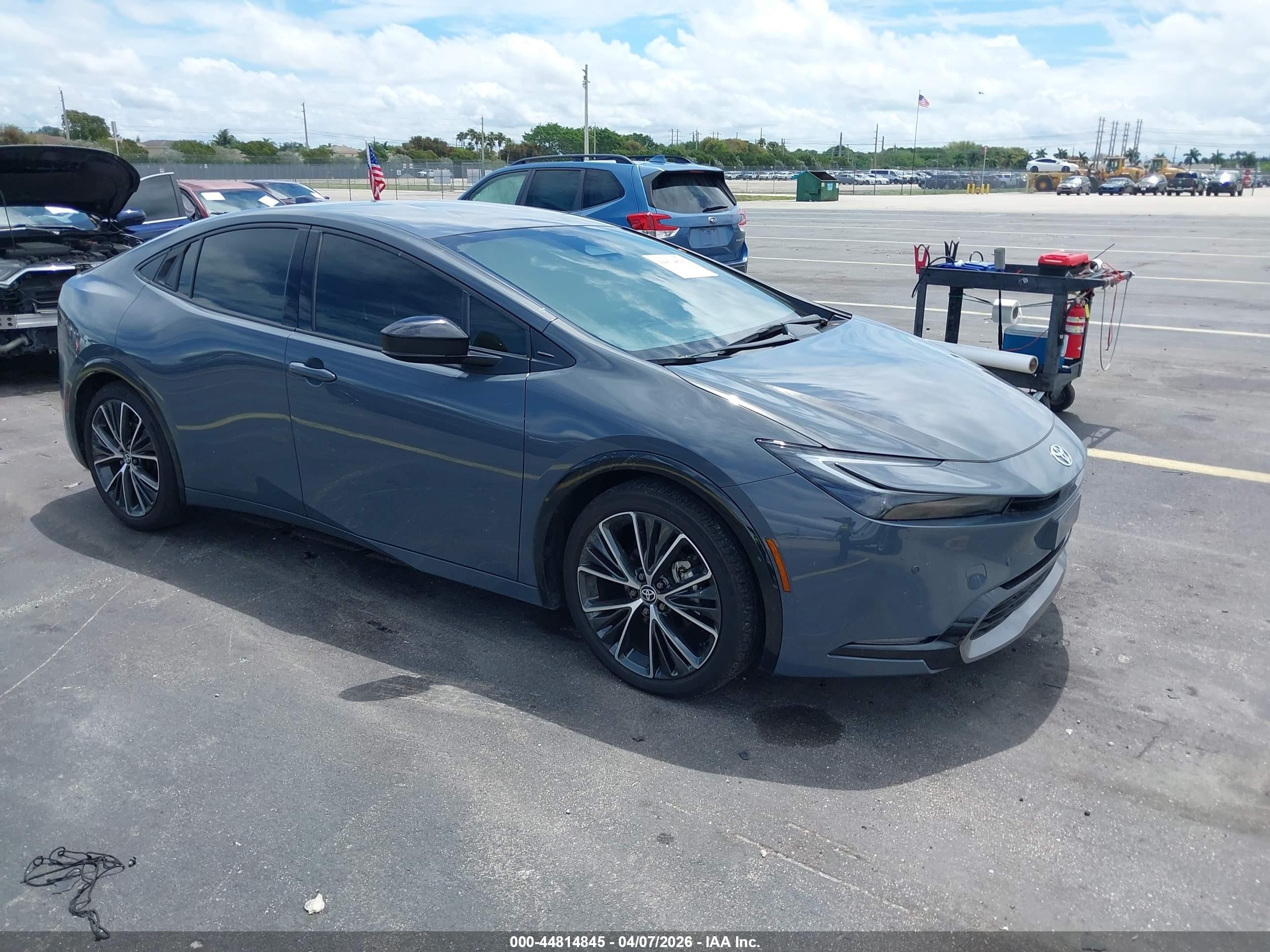 2025 Toyota Prius LE, VIN JTDACAAU7S3062841 — Interior fire