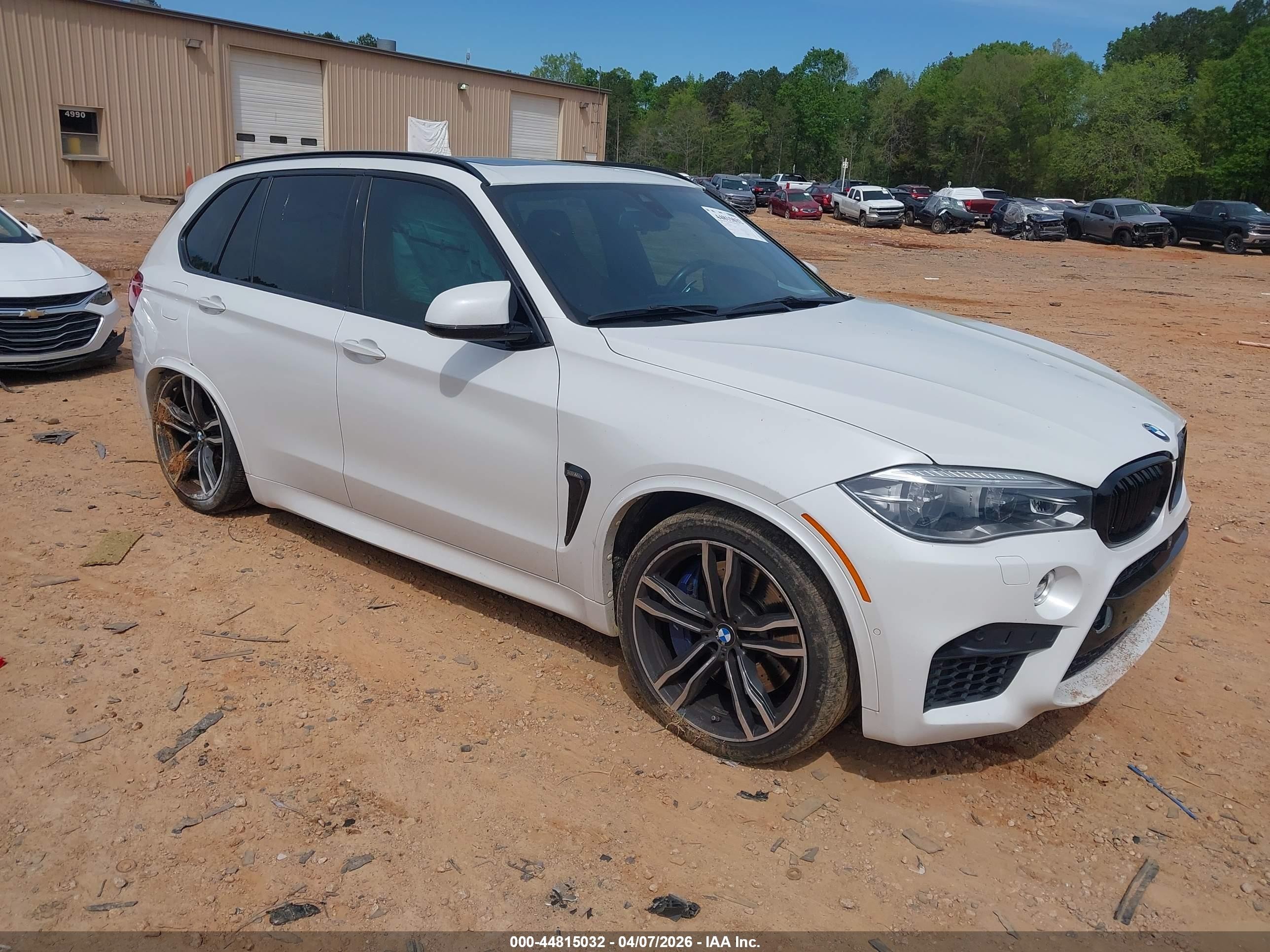 2018 BMW X5 M, VIN 5YMKT6C55J0X21076 — Rear end