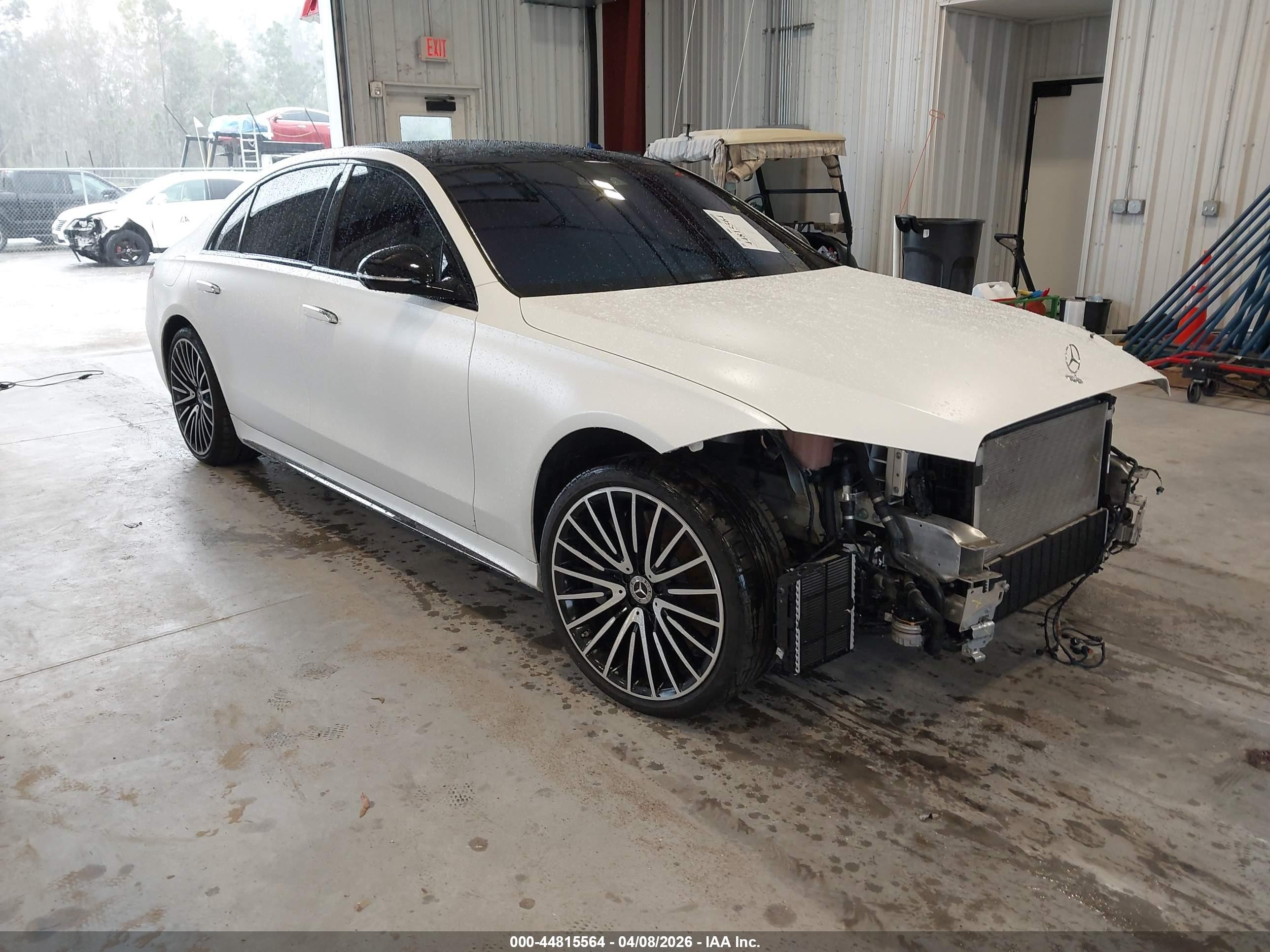 2024 Mercedes-Benz S 580, VIN W1K6G7GB9RA259976 — Front end