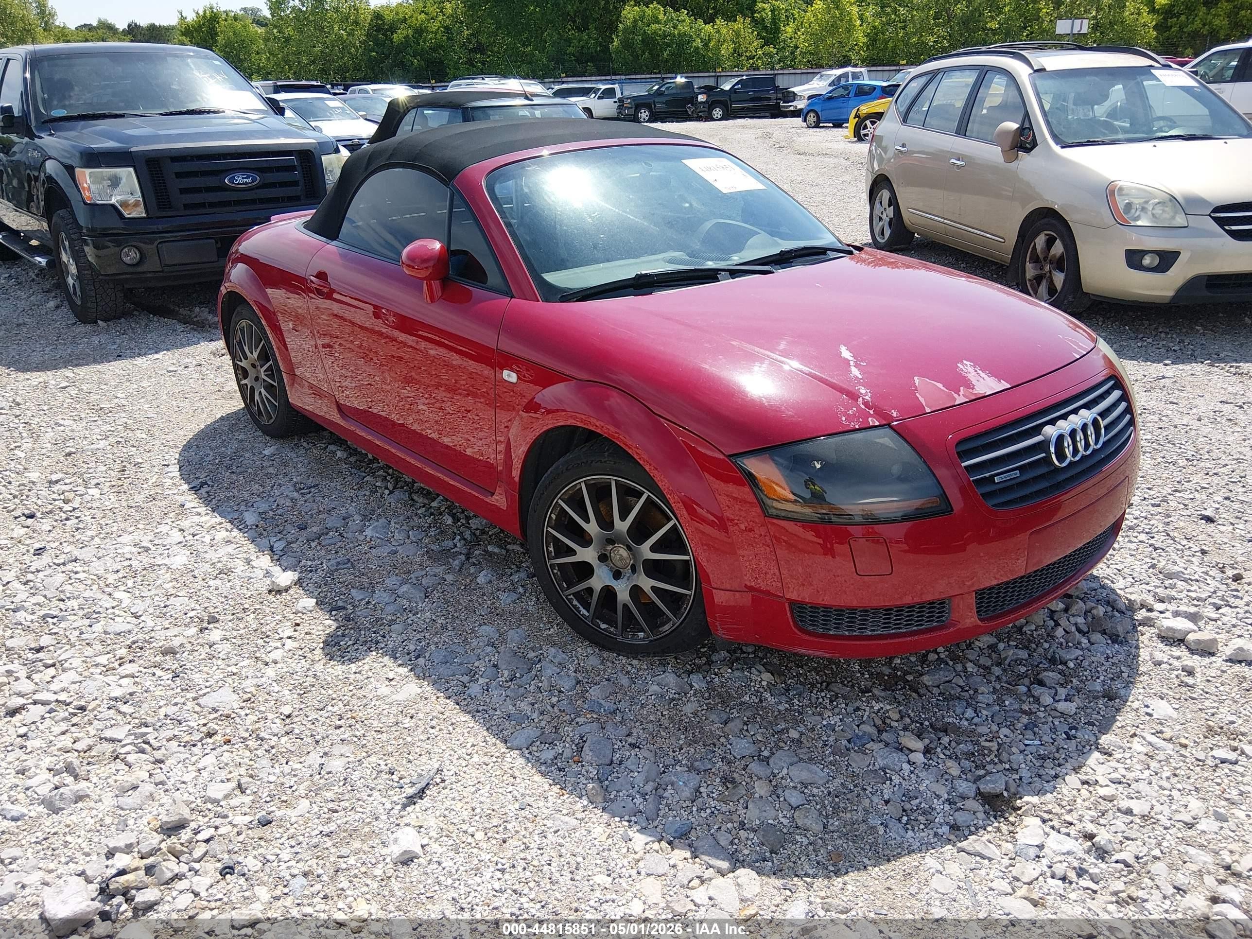 2002 Audi TT, VIN TRUUT28N221011752 — Механическое