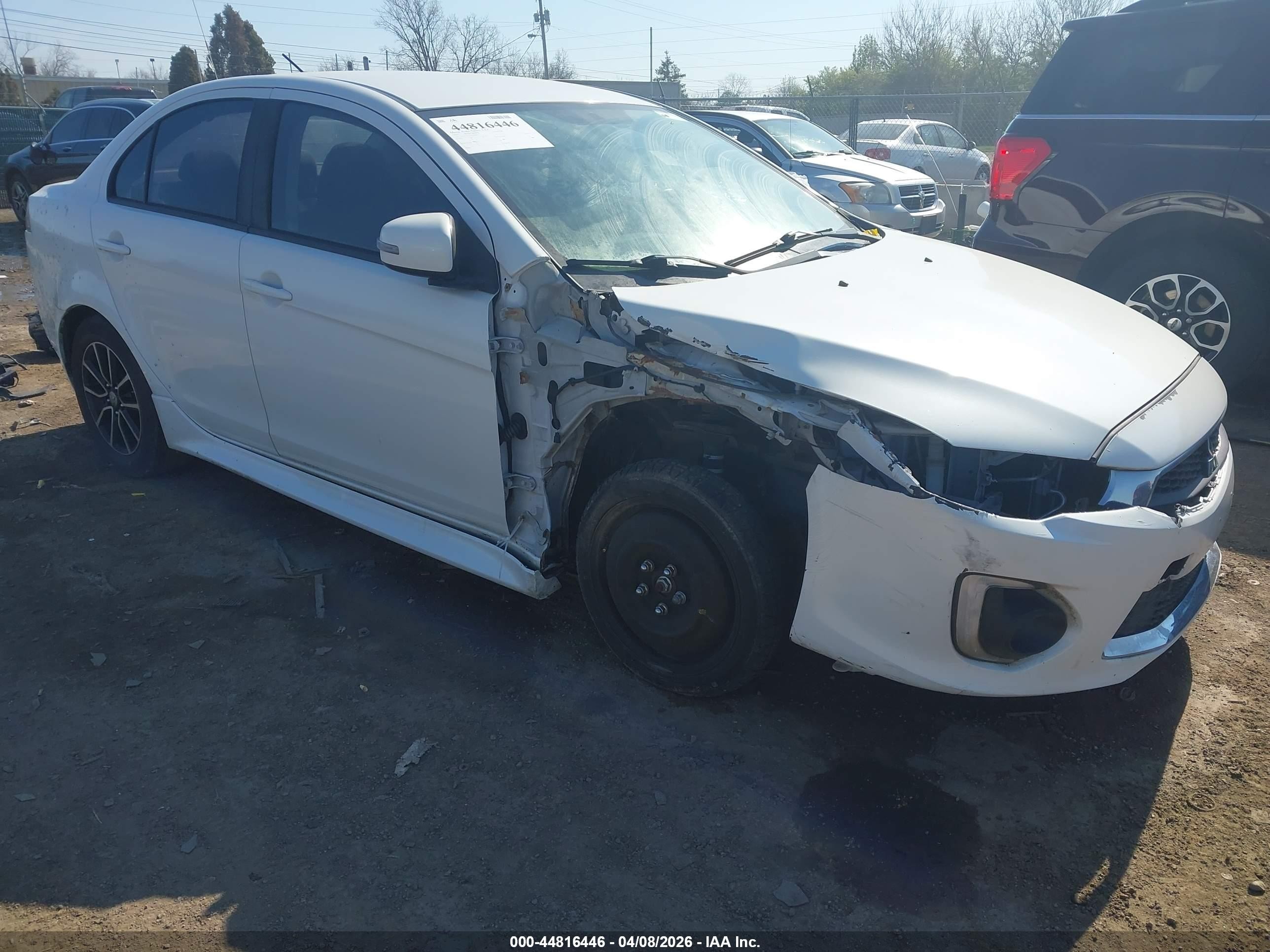 2017 Mitsubishi Lancer ES, VIN JA32U2FU3HU006672 — Front end