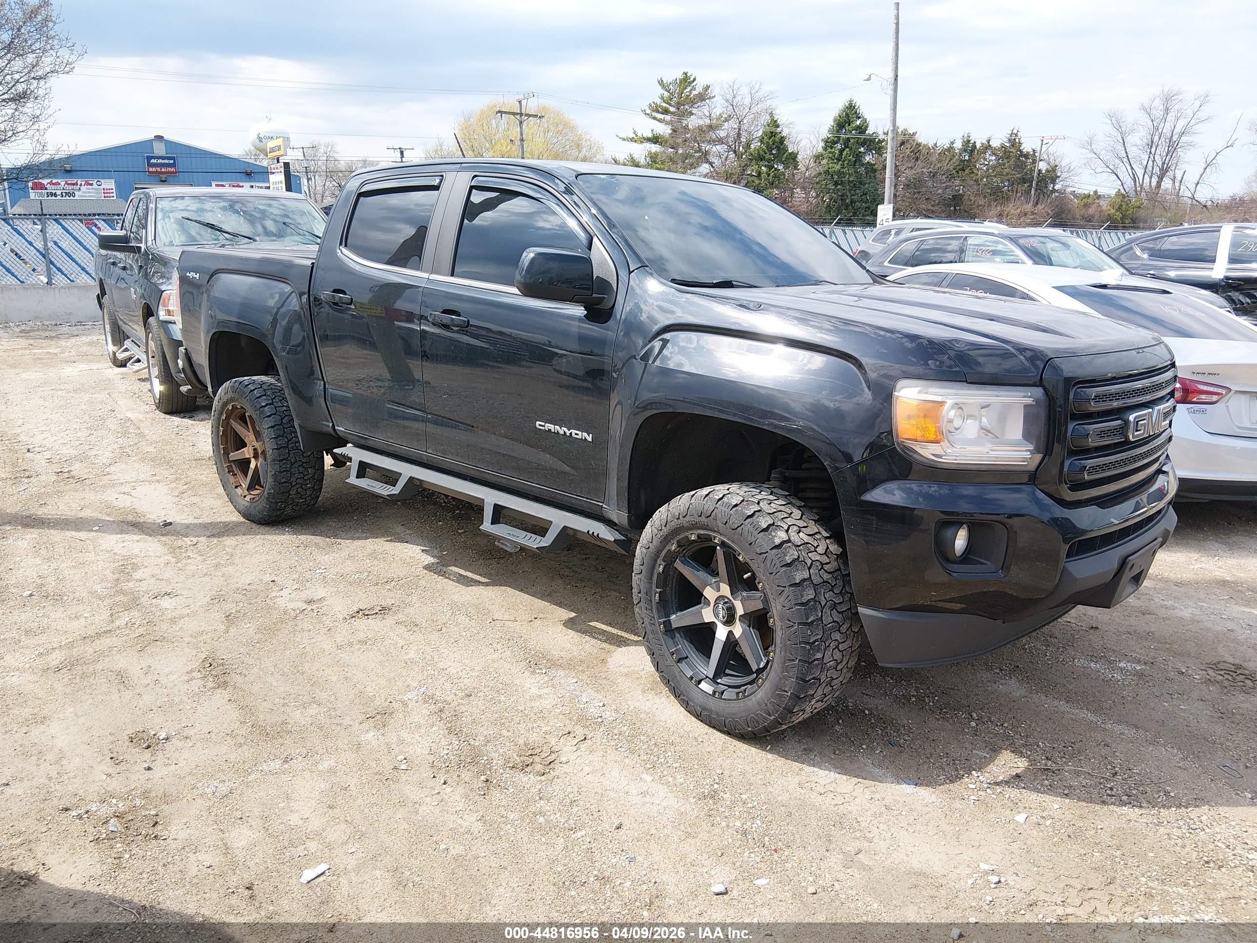 2020 GMC Canyon 4WD SLE, VIN 1GTG6CEN6L1101593 — Hail