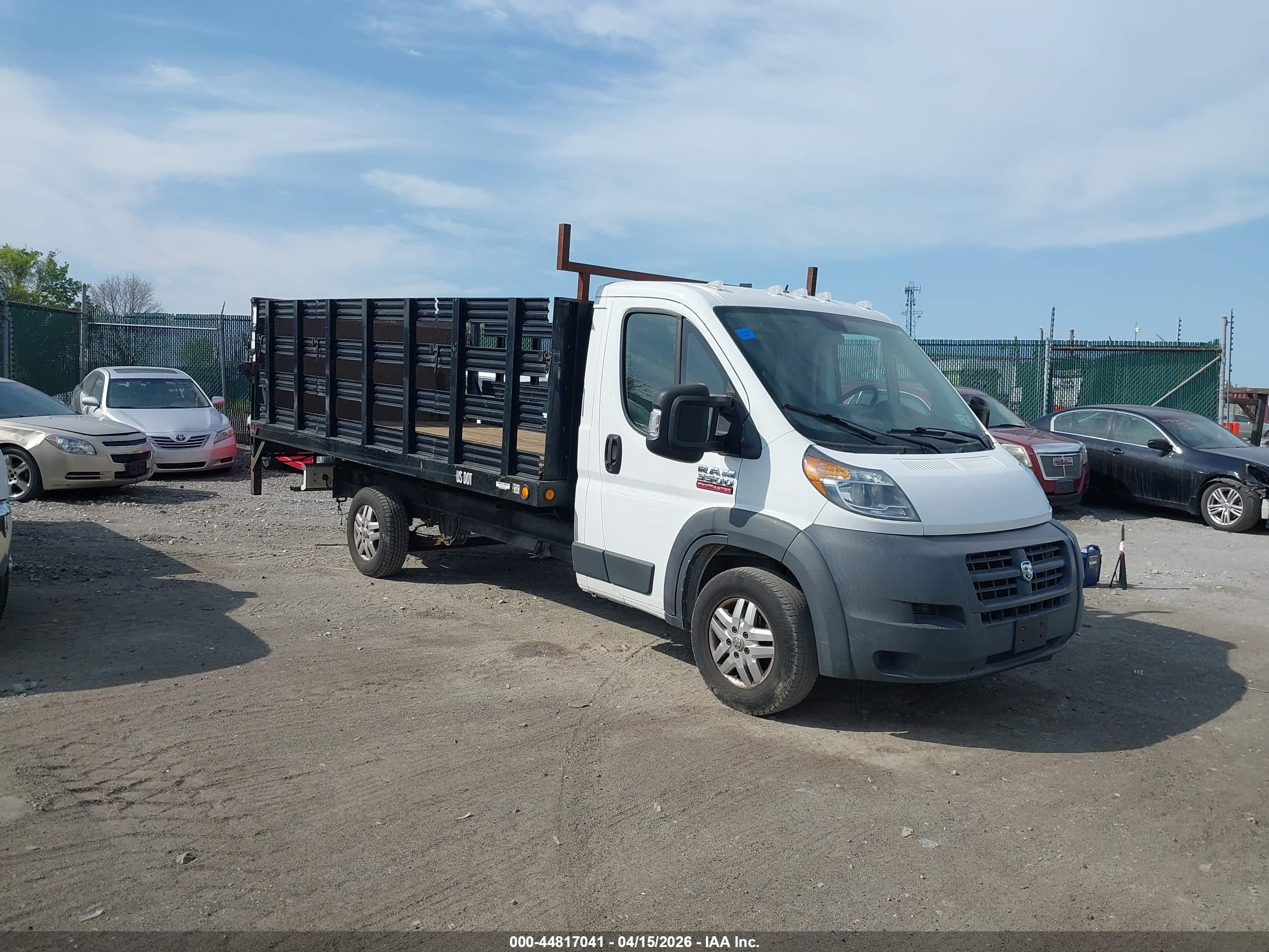 2015 Ram Promaster 3500, VIN 3C7WRVGD9FE508833 — Normal wear
