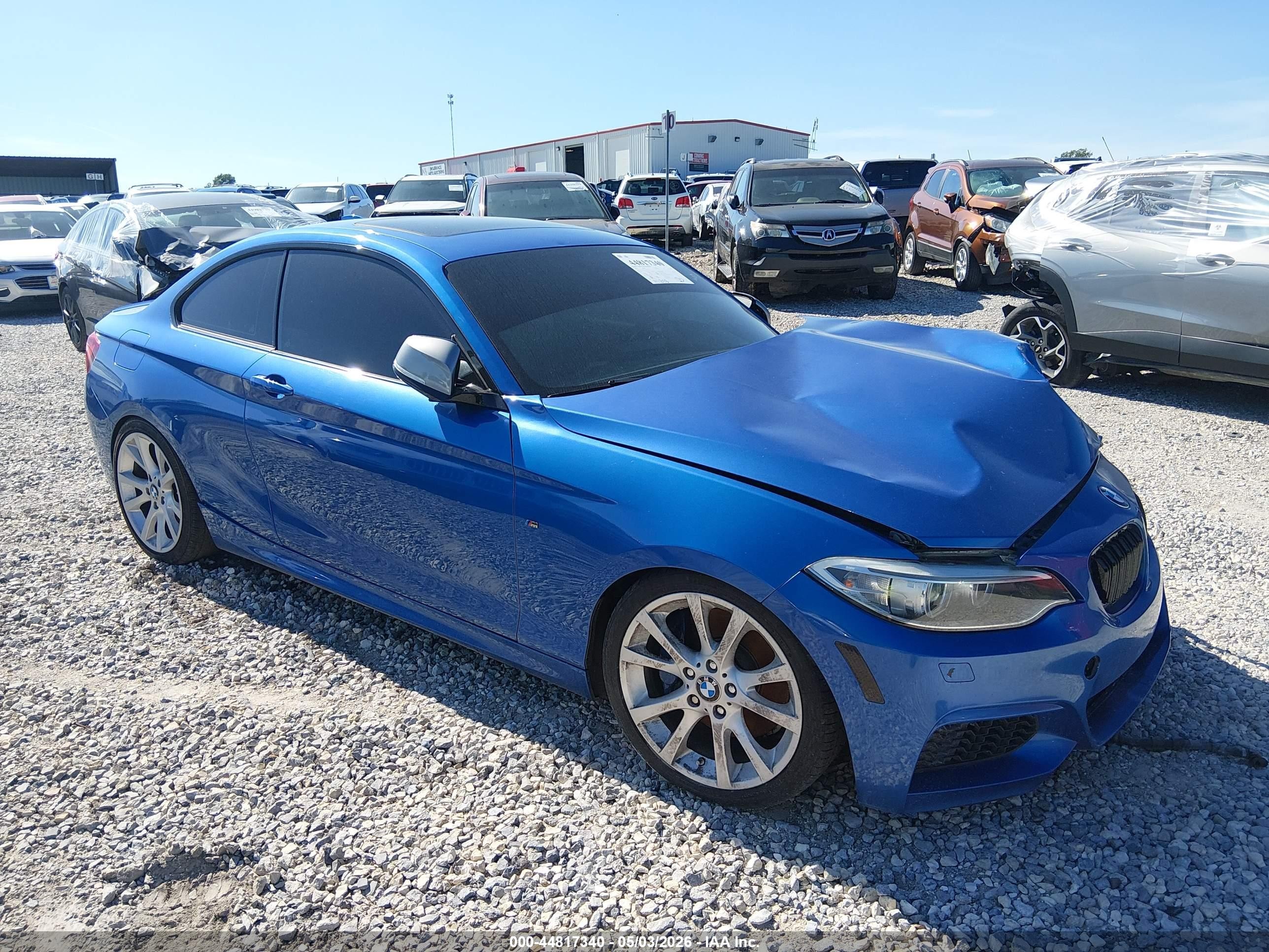 2014 BMW 2 Series M235i, VIN WBA1J7C57EVW84795 — Front end