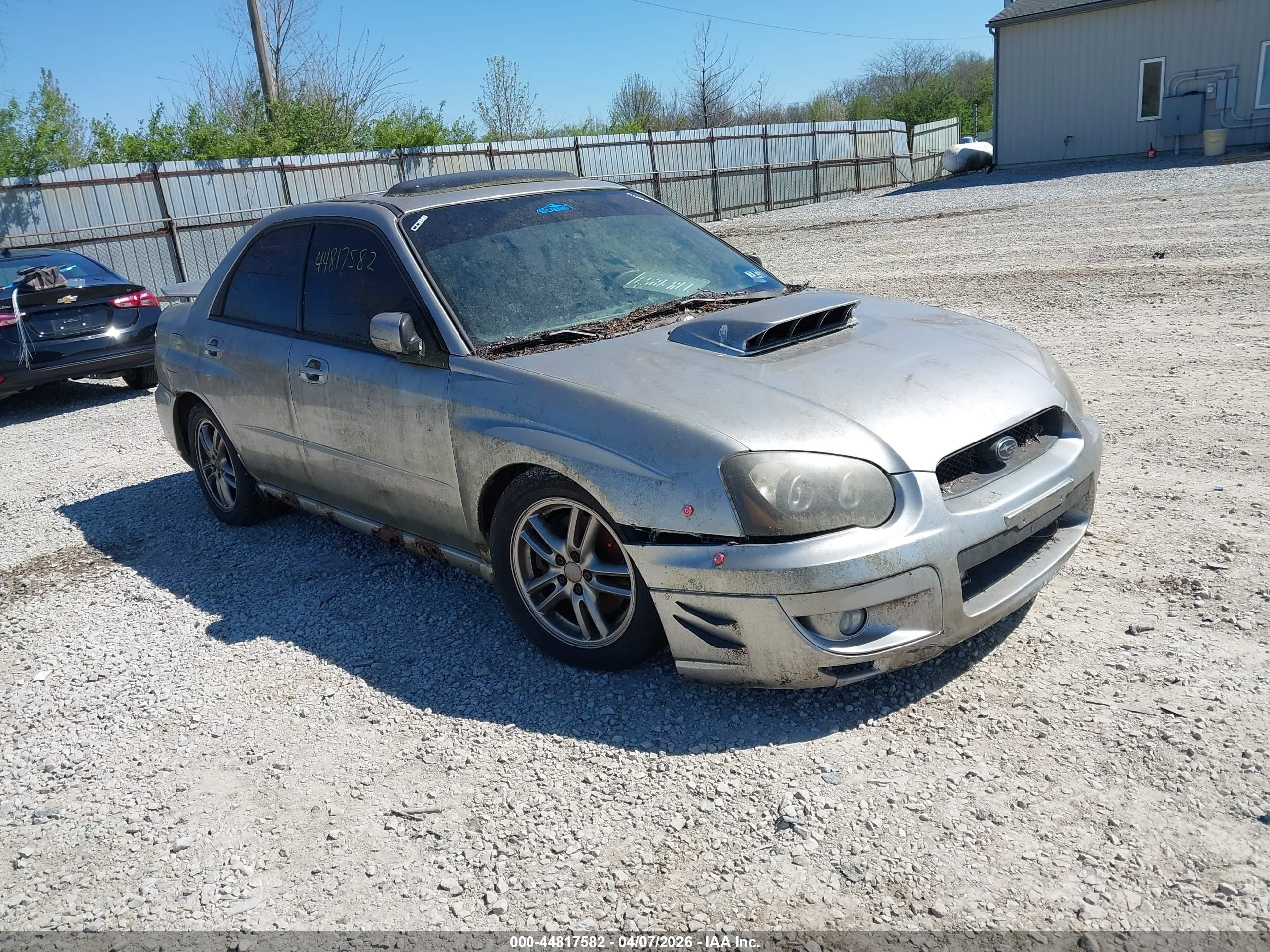 2005 Subaru Impreza WRX, VIN JF1GD29615G511341 — Перед