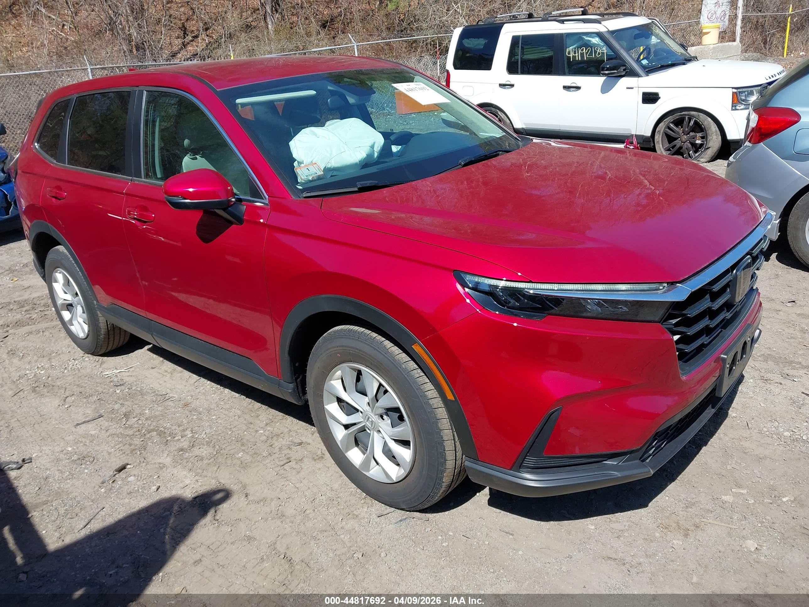 2025 Honda CR-V LX, VIN 2HKRS4H2XSH451103 — Front end