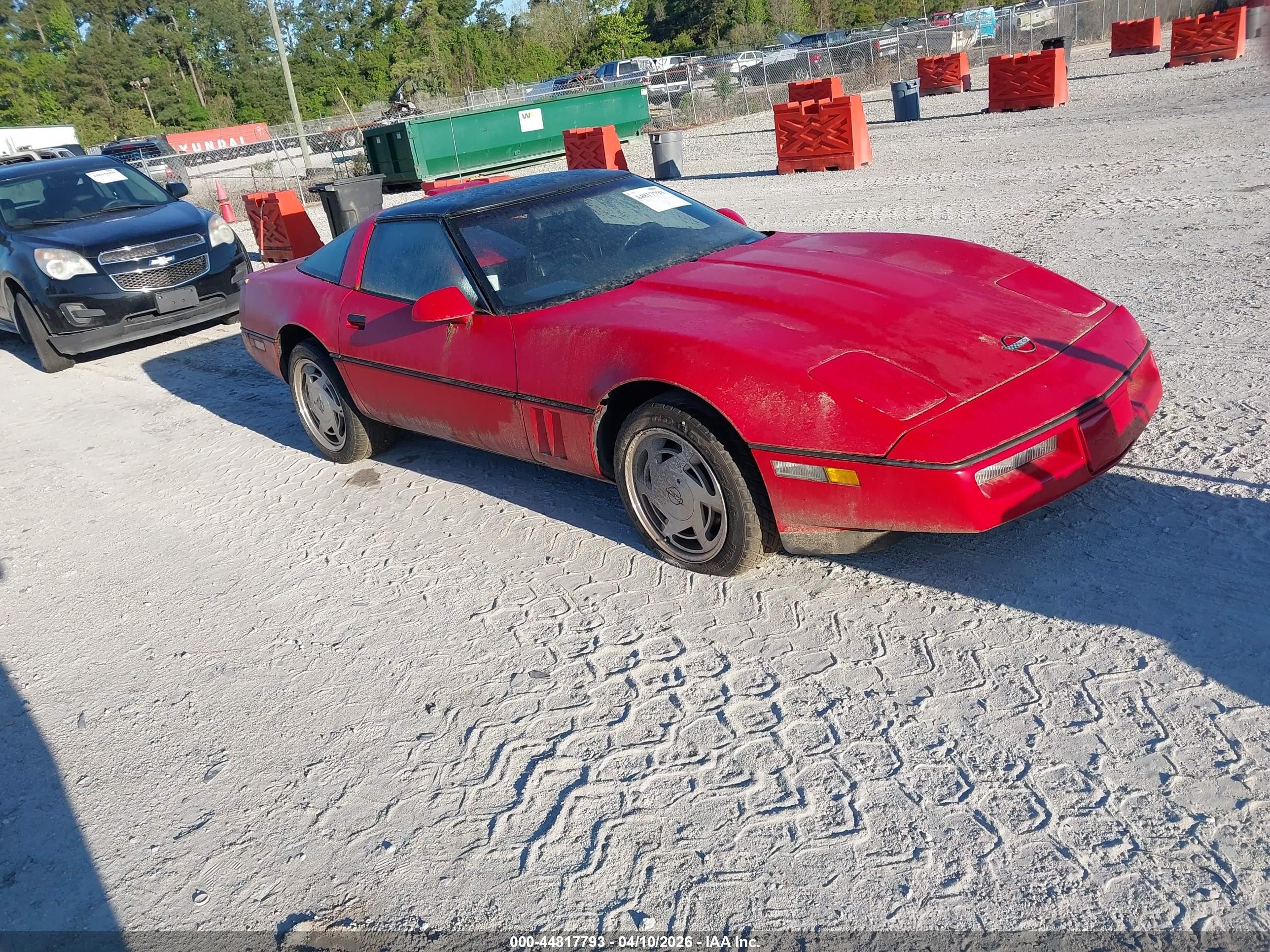 1989 Chevrolet Corvette, VIN 1G1YY2186K5102395 — Normal wear