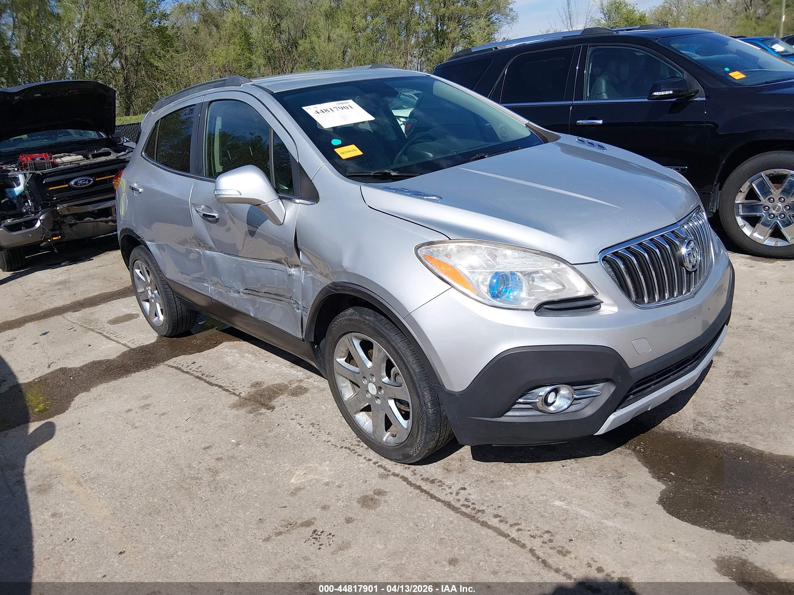 2014 Buick Encore Leather, VIN KL4CJCSB9EB539801 — Side