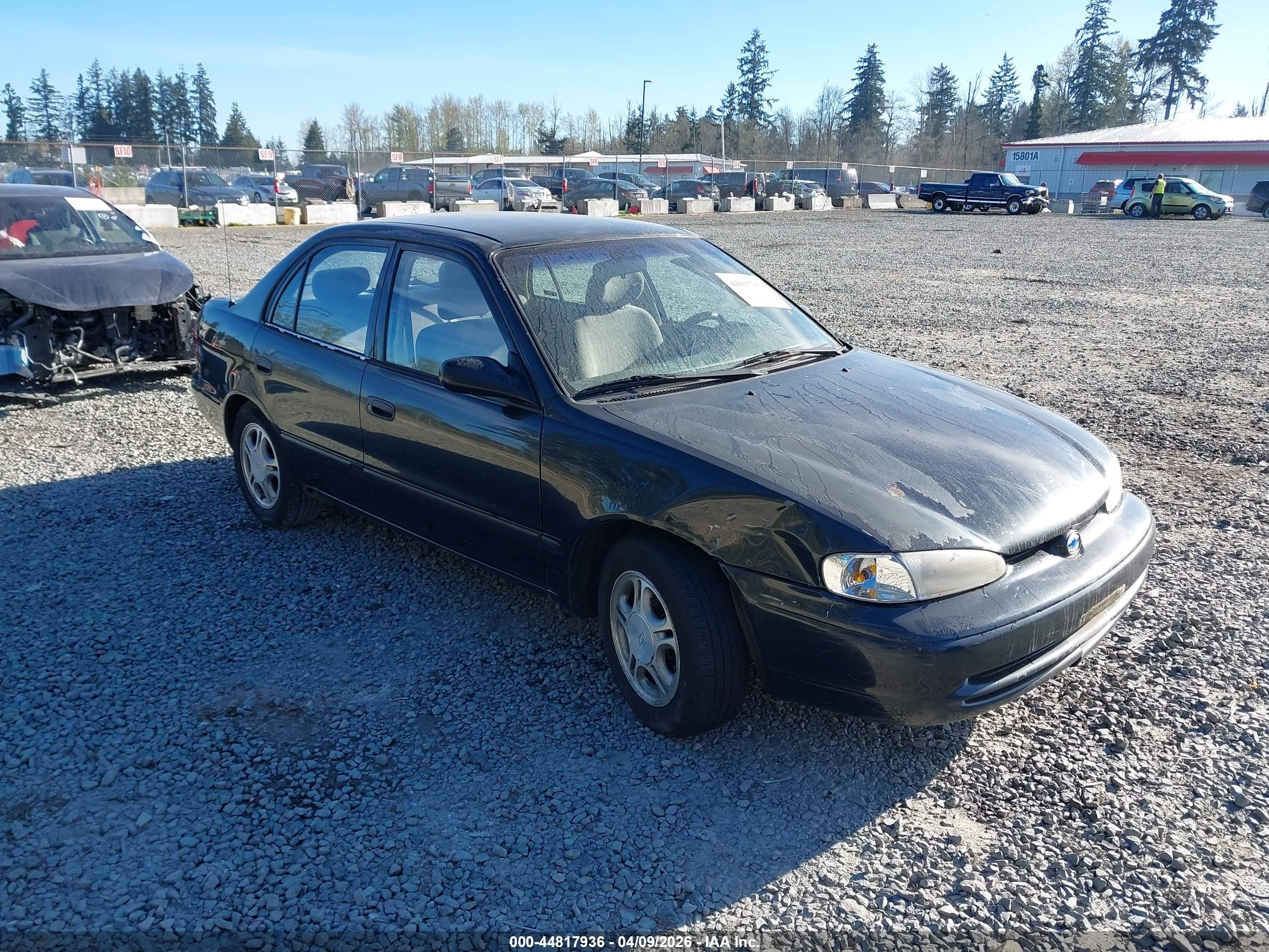 2000 Chevrolet Prizm LSi, VIN 1Y1SK5286YZ421551 — Front end