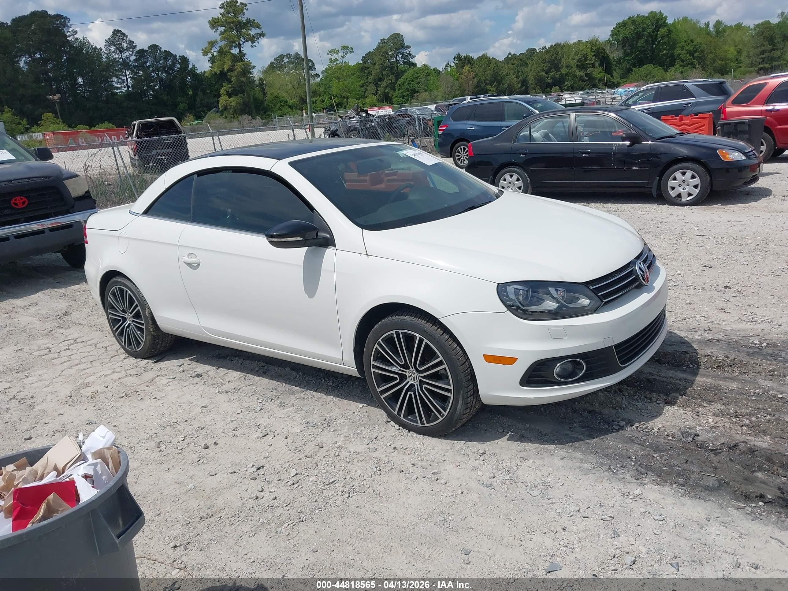 2013 Volkswagen Eos Sport, VIN WVWBW8AH0DV005234 — Mechanical