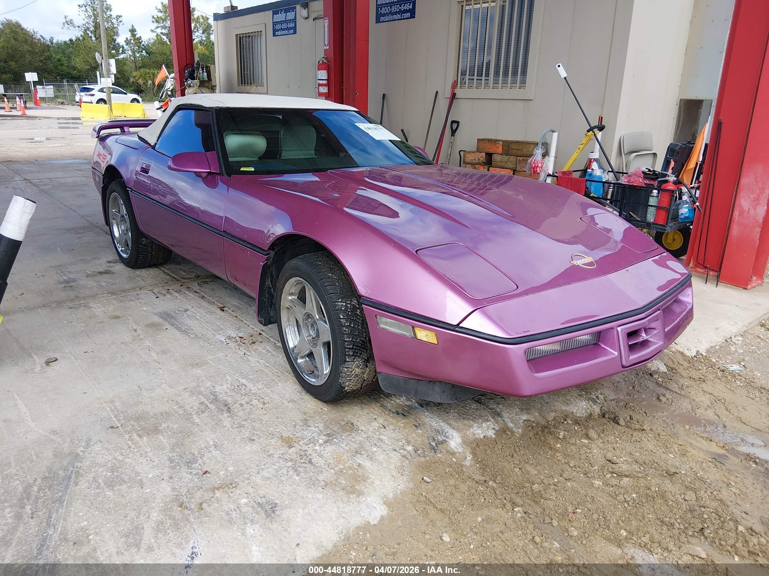 1989 Chevrolet Corvette, VIN 1G1YY318XK5111932 — Normal wear