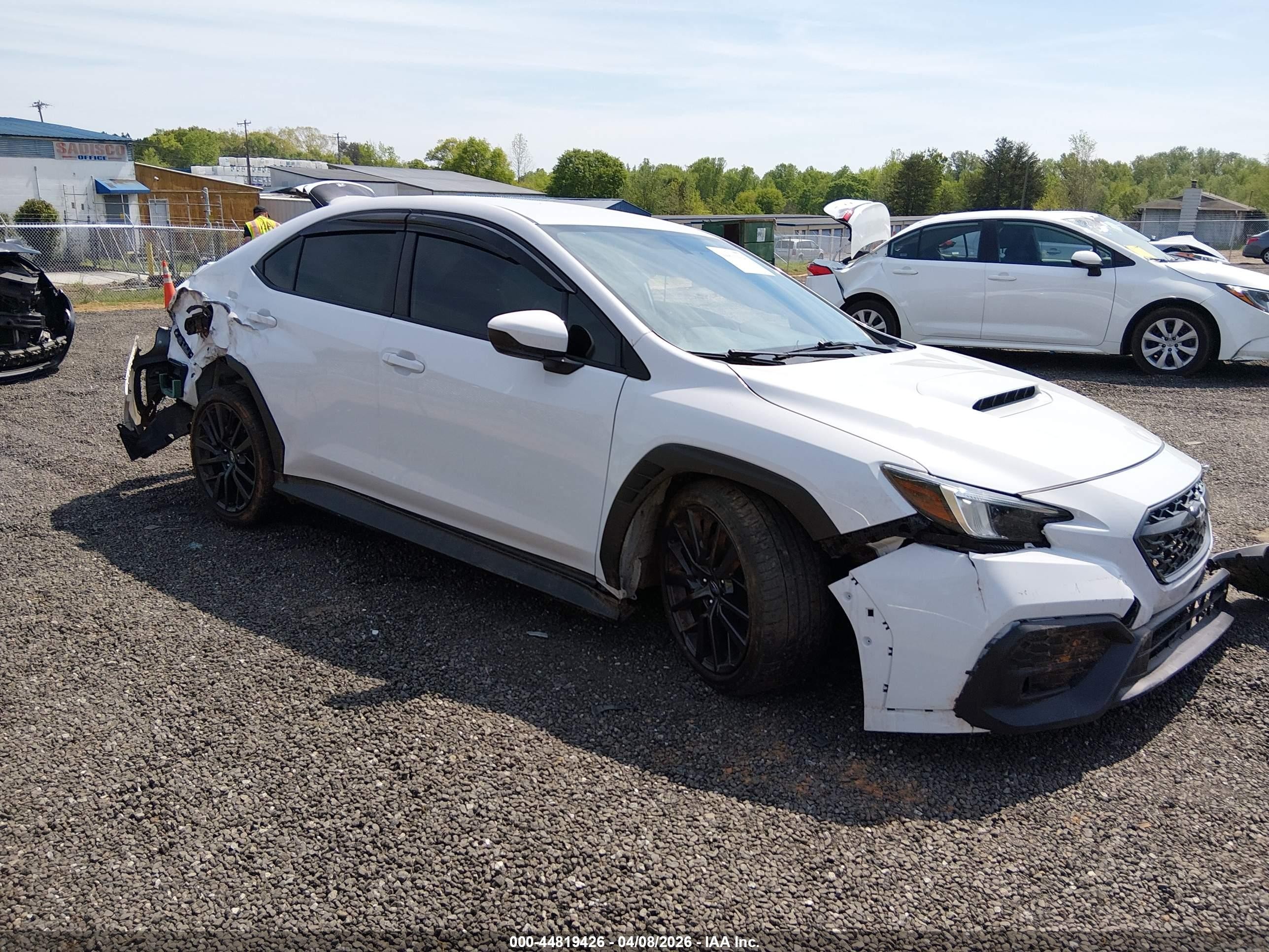 2022 Subaru WRX Premium, VIN JF1VBAF61N9030277 — Front end