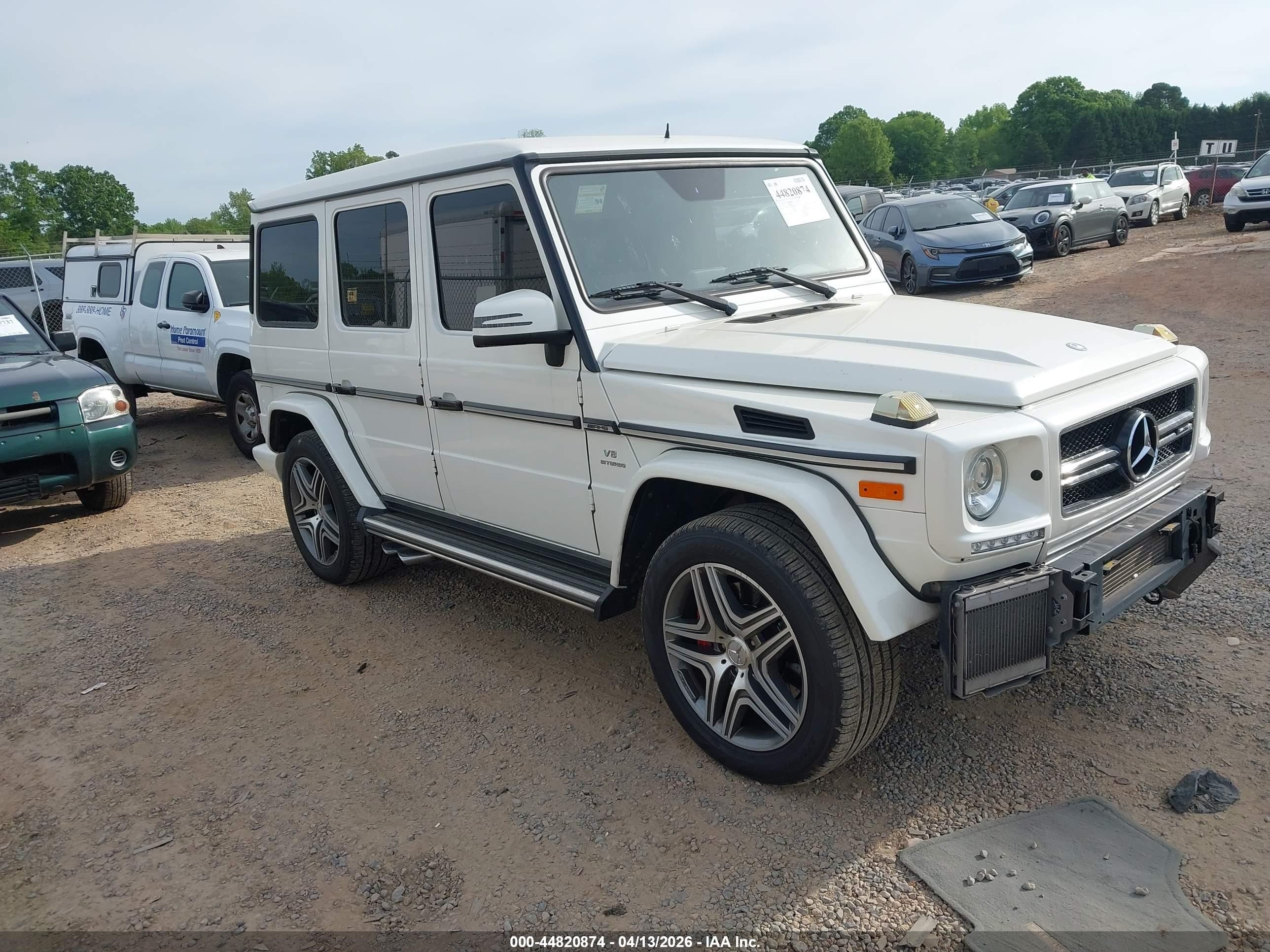 2016 Mercedes-Benz G 63 AMG, VIN WDCYC7DF2GX245167 — Front end