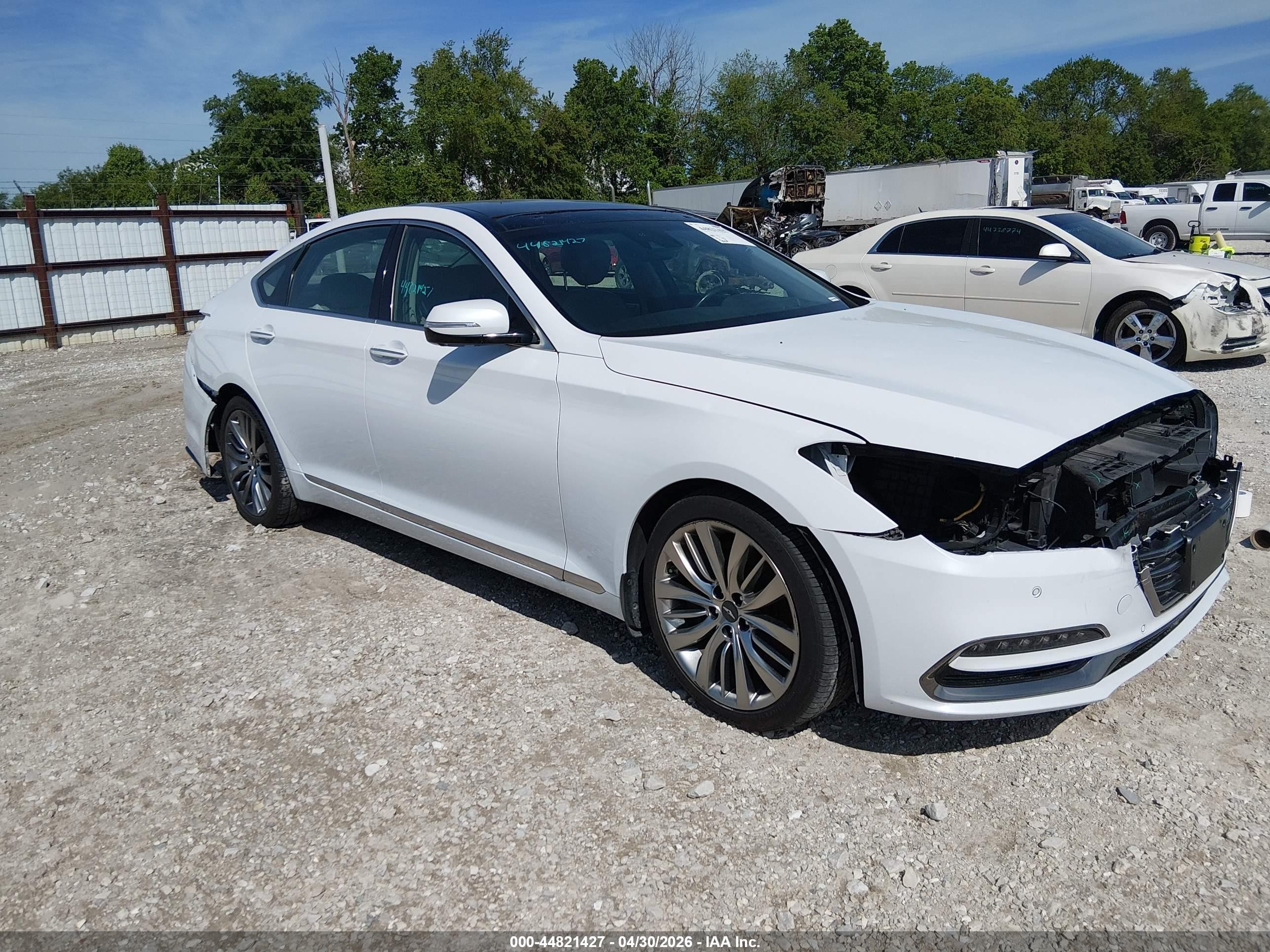 2019 Genesis G80 Ultimate, VIN KMTFN4JF2KU328331 — All over
