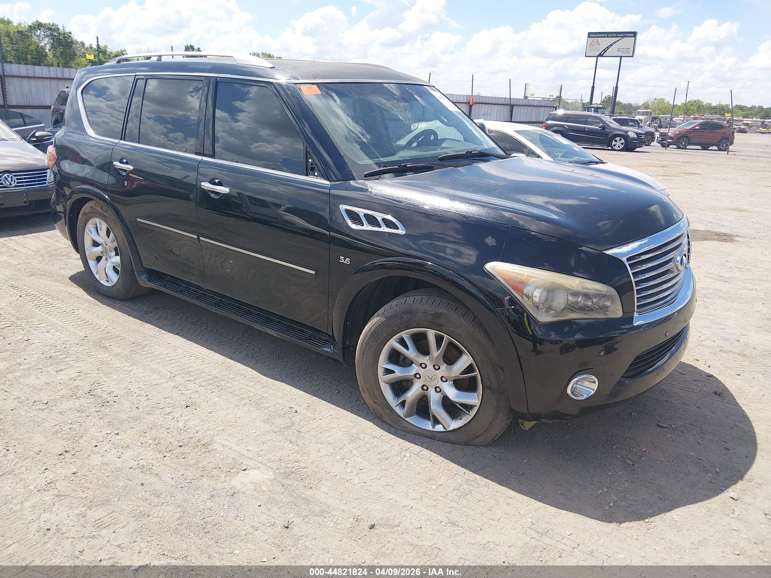 2014 Infiniti QX80, VIN JN8AZ2NF1E9552021 — Biohazard / chemical