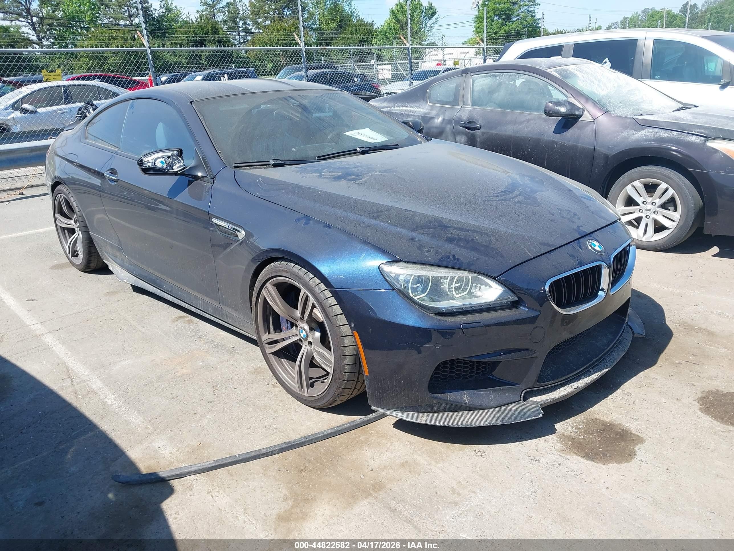 2014 BMW M6, VIN WBSLX9C53ED160239 — Rear end