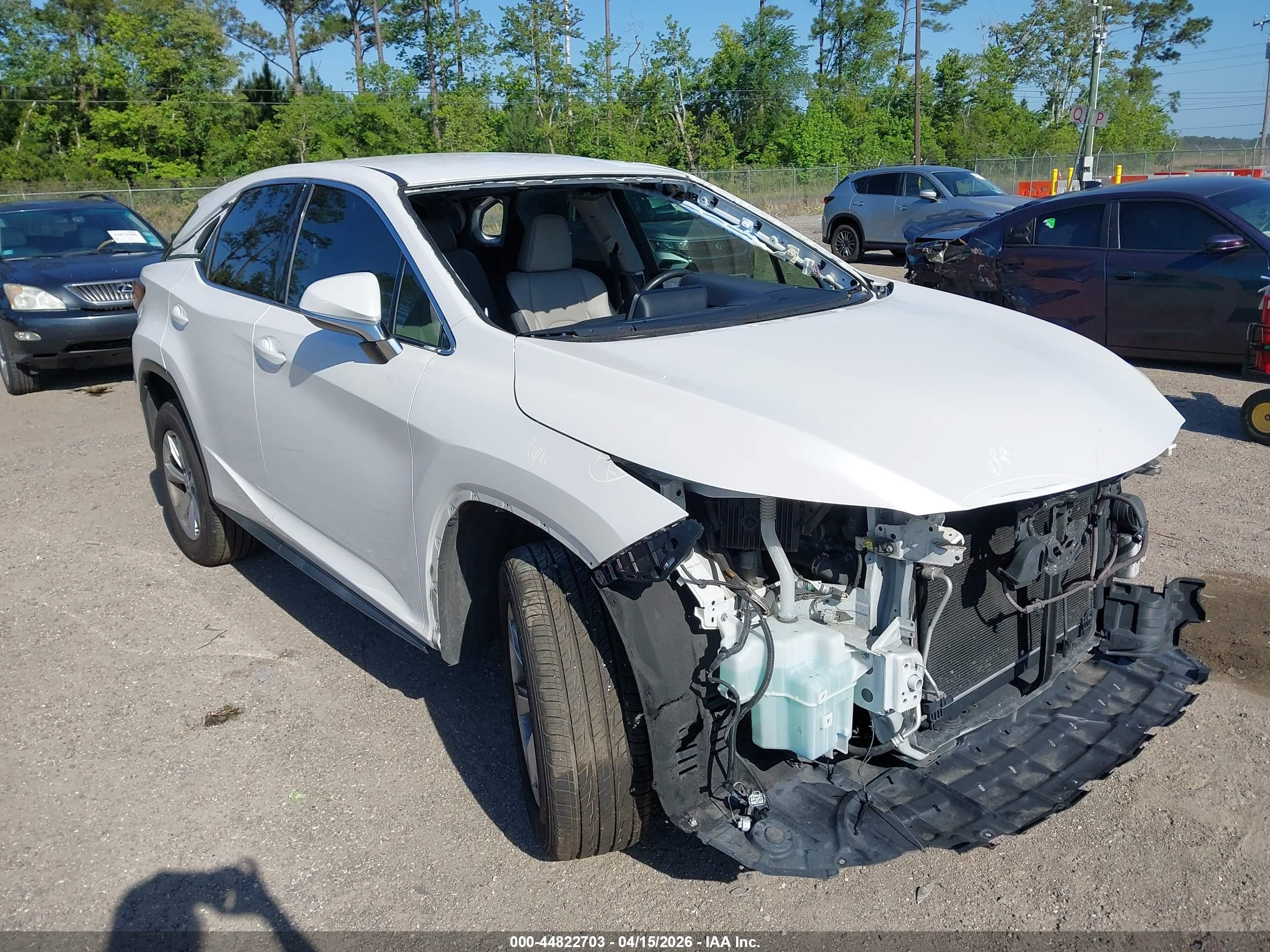 2017 Lexus RX 350, VIN 2T2ZZMCA4HC073197 — Перед