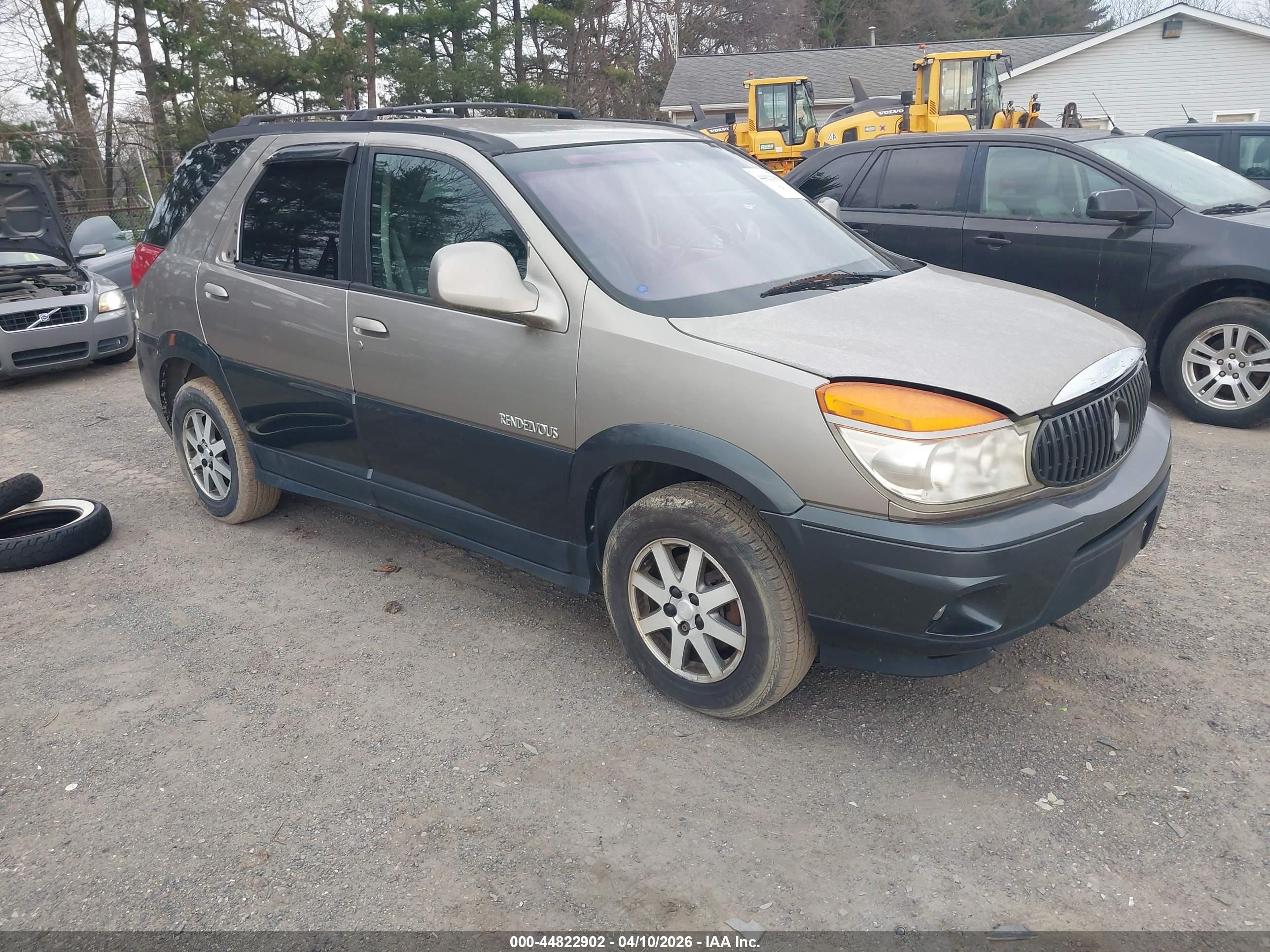 2002 Buick Rendezvous CXL, VIN 3G5DB03E22S541959 — Normal wear