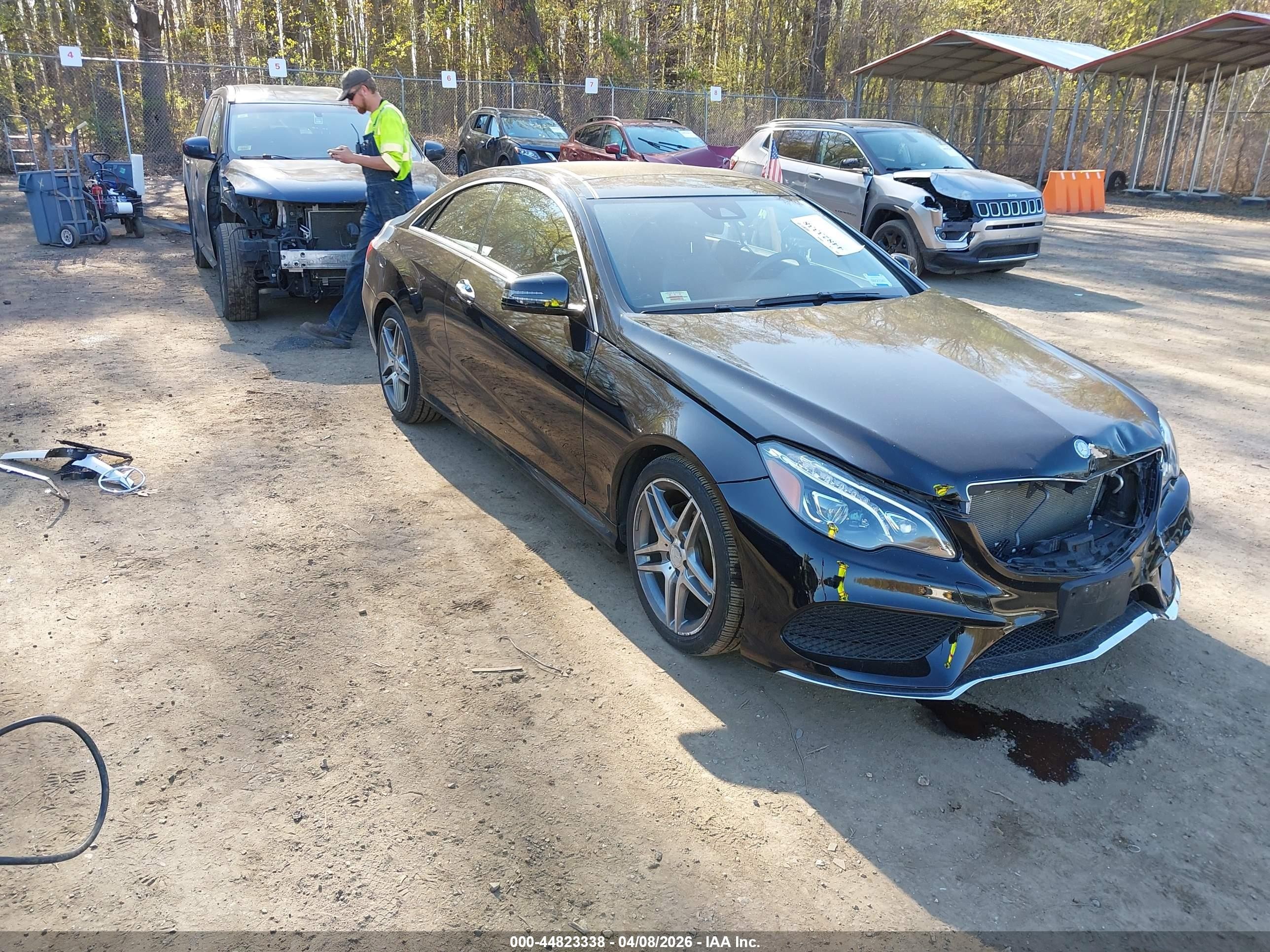 2016 Mercedes-Benz E 400, VIN WDDKJ6HB7GF328110 — Front end