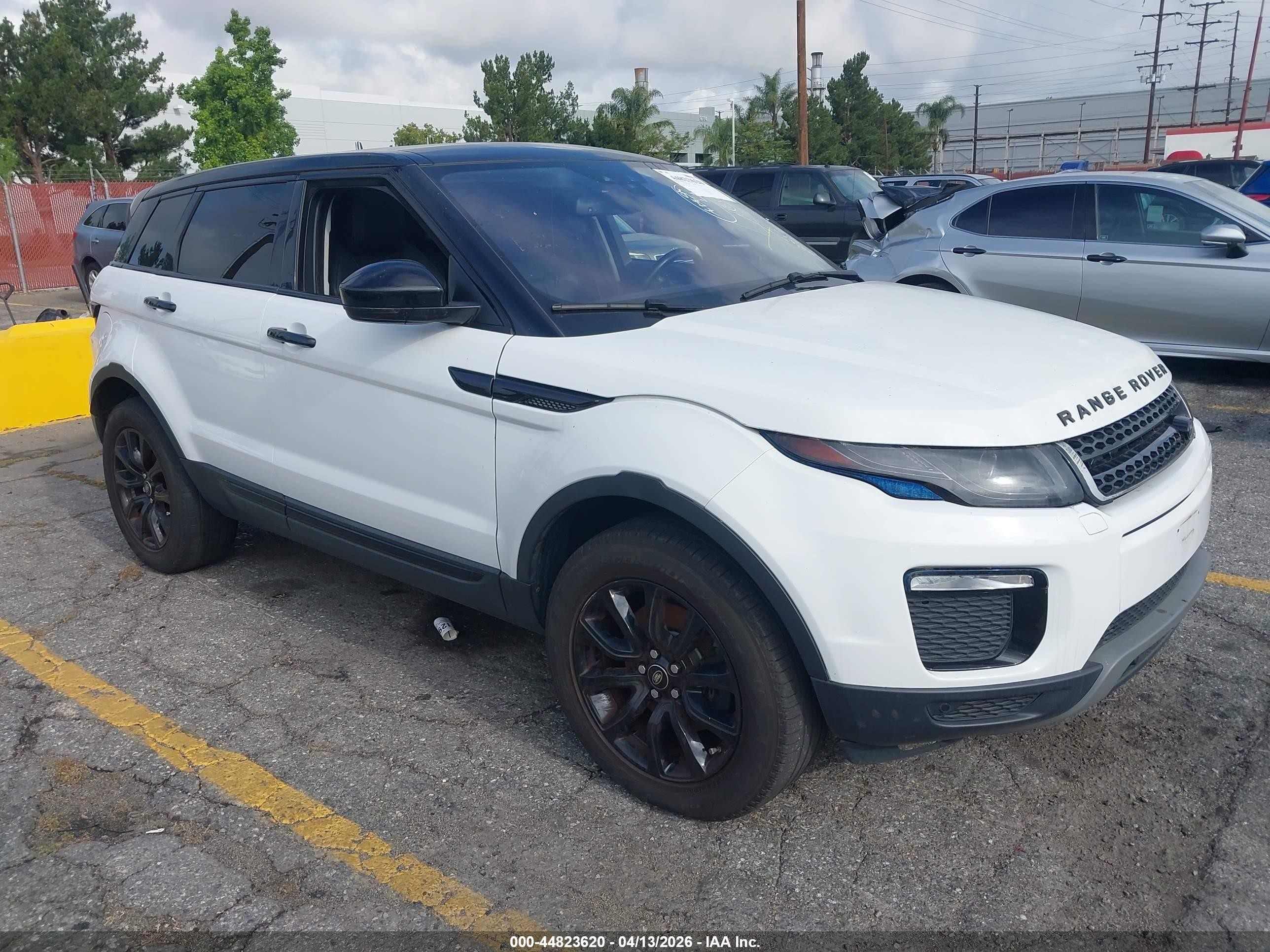 2019 Land Rover Range Rover Evoque SE, VIN SALVP2RX5KH341761 — Electrical
