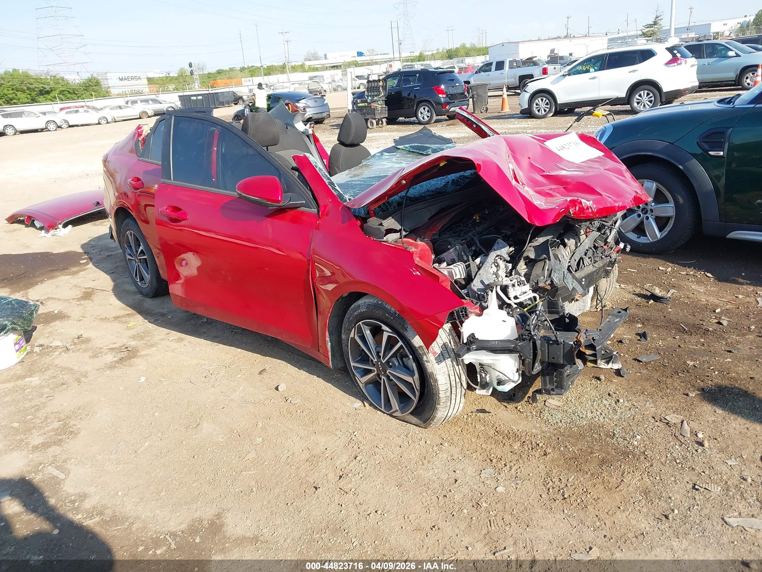 2023 Kia Forte LXS, VIN 3KPF24AD8PE582301 — Rollover