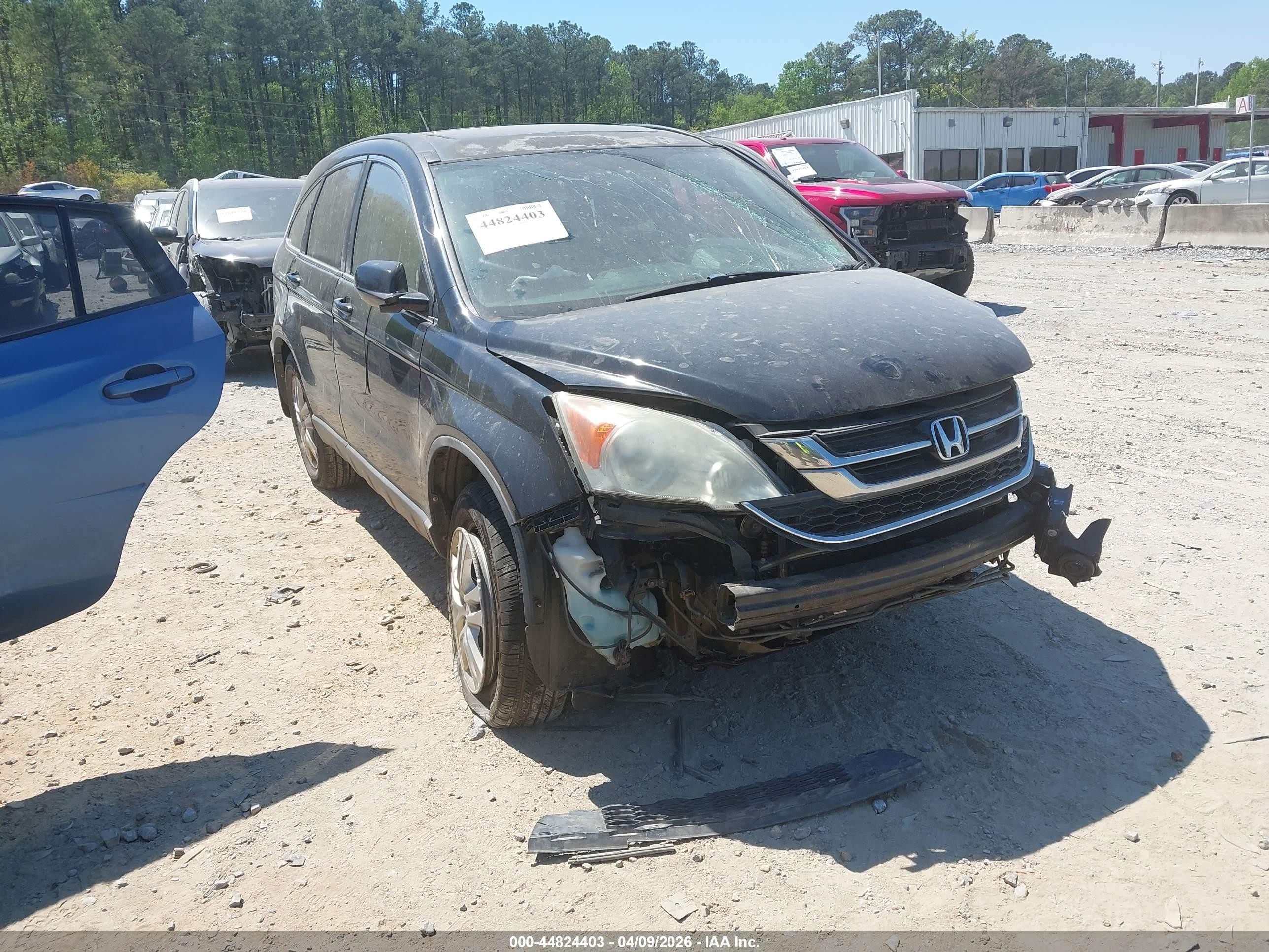 2010 Honda CR-V EX-L, VIN 5J6RE4H78AL058353 — Side