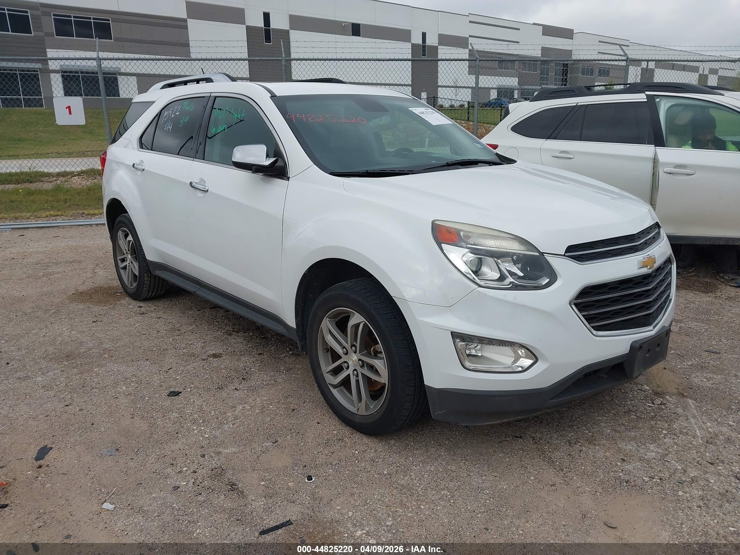 2016 Chevrolet Equinox LTZ, VIN 2GNFLGE31G6214145 — Theft recovery