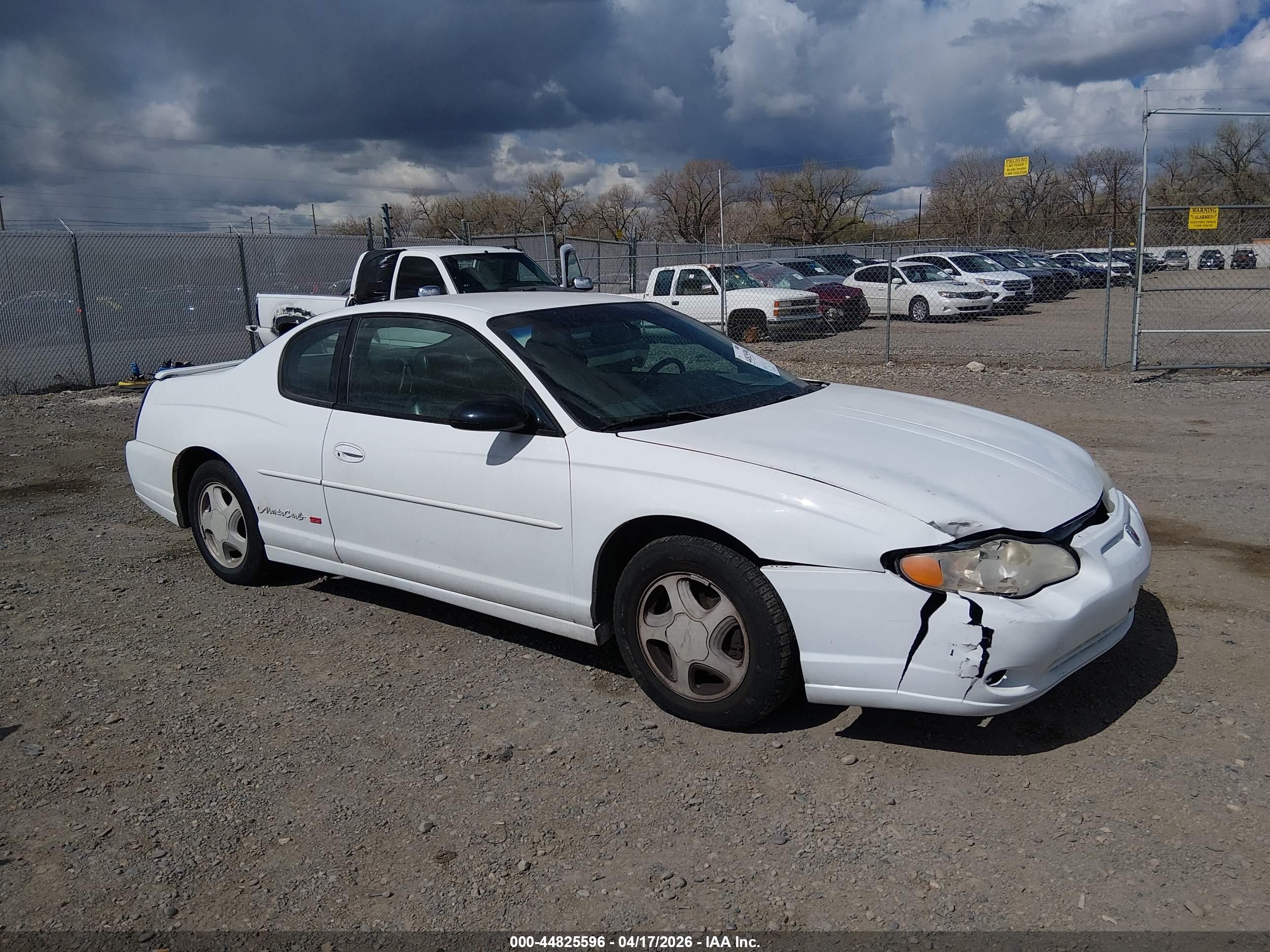 2000 Chevrolet Monte Carlo SS, VIN 2G1WX12K9Y9175335 — Перед
