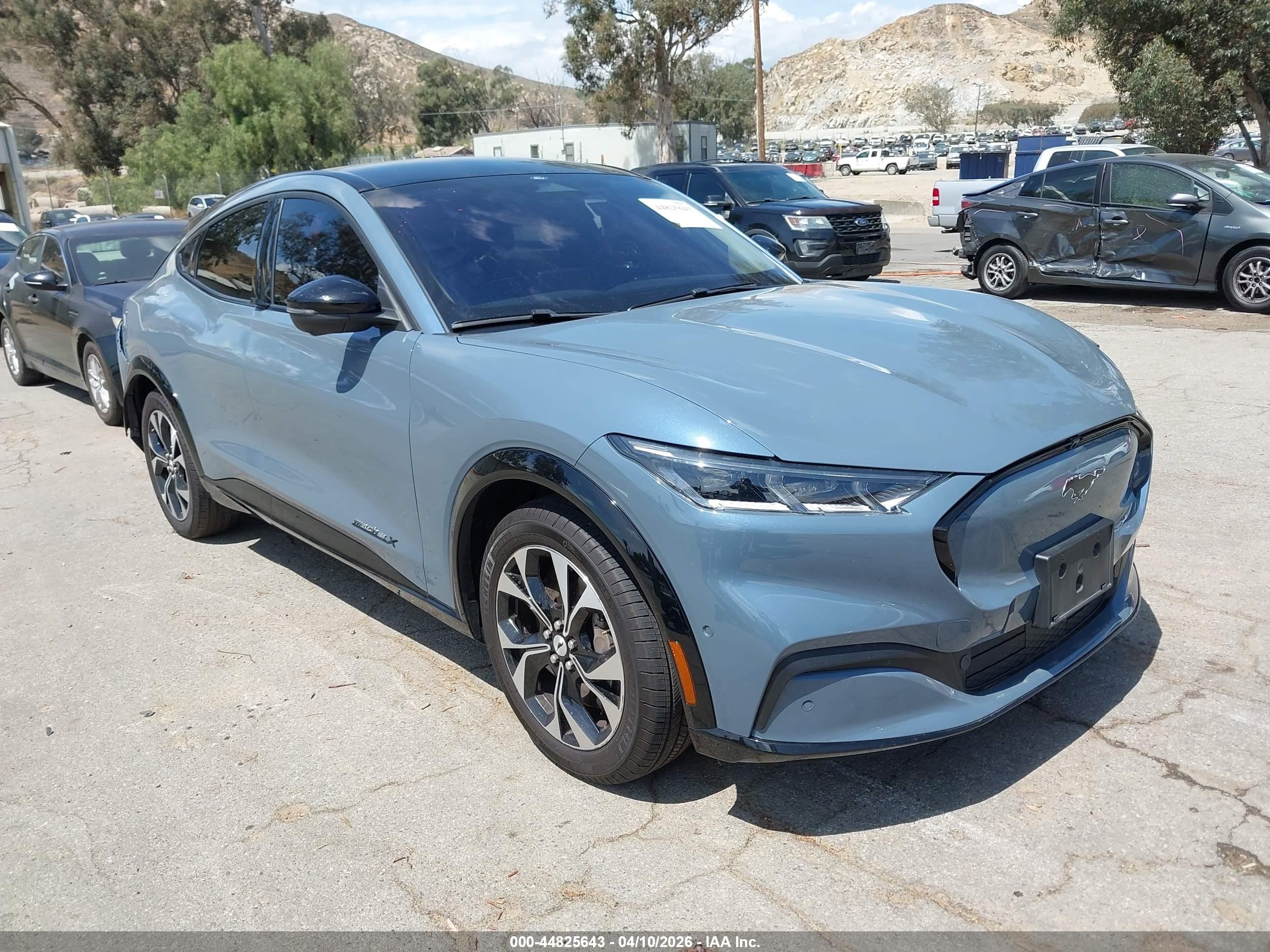 2023 Ford Mustang Mach-E Premium, VIN 3FMTK3R76PMA62823 — Rear end
