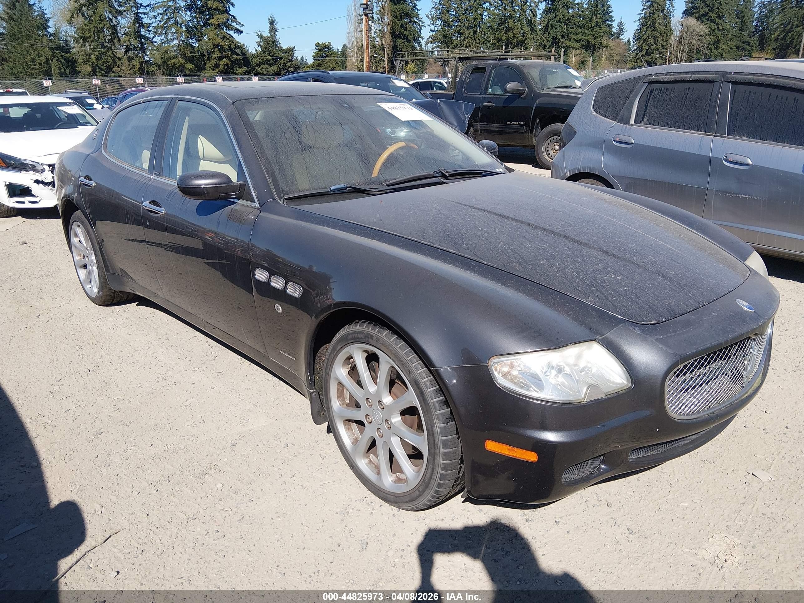 2008 Maserati Quattroporte, VIN ZAMFE39AX80033250 — Механическое