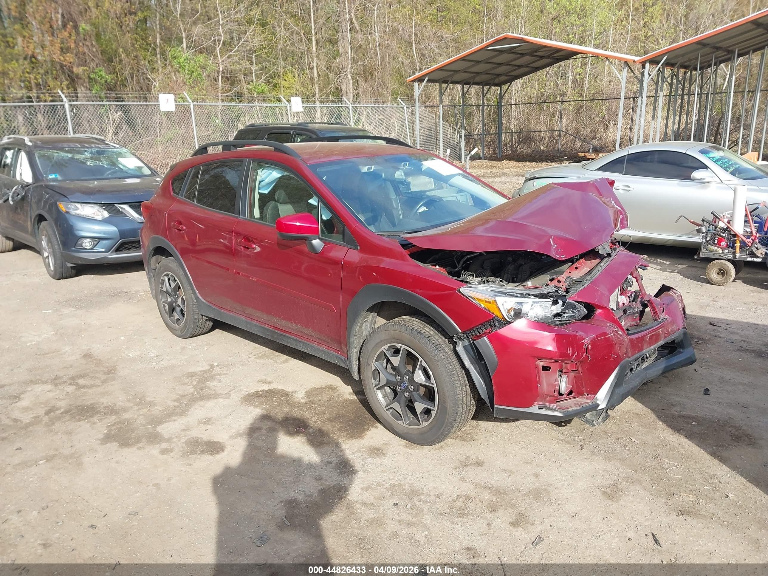 2019 Subaru Crosstrek Premium, VIN JF2GTAEC6K8255613 — Front end