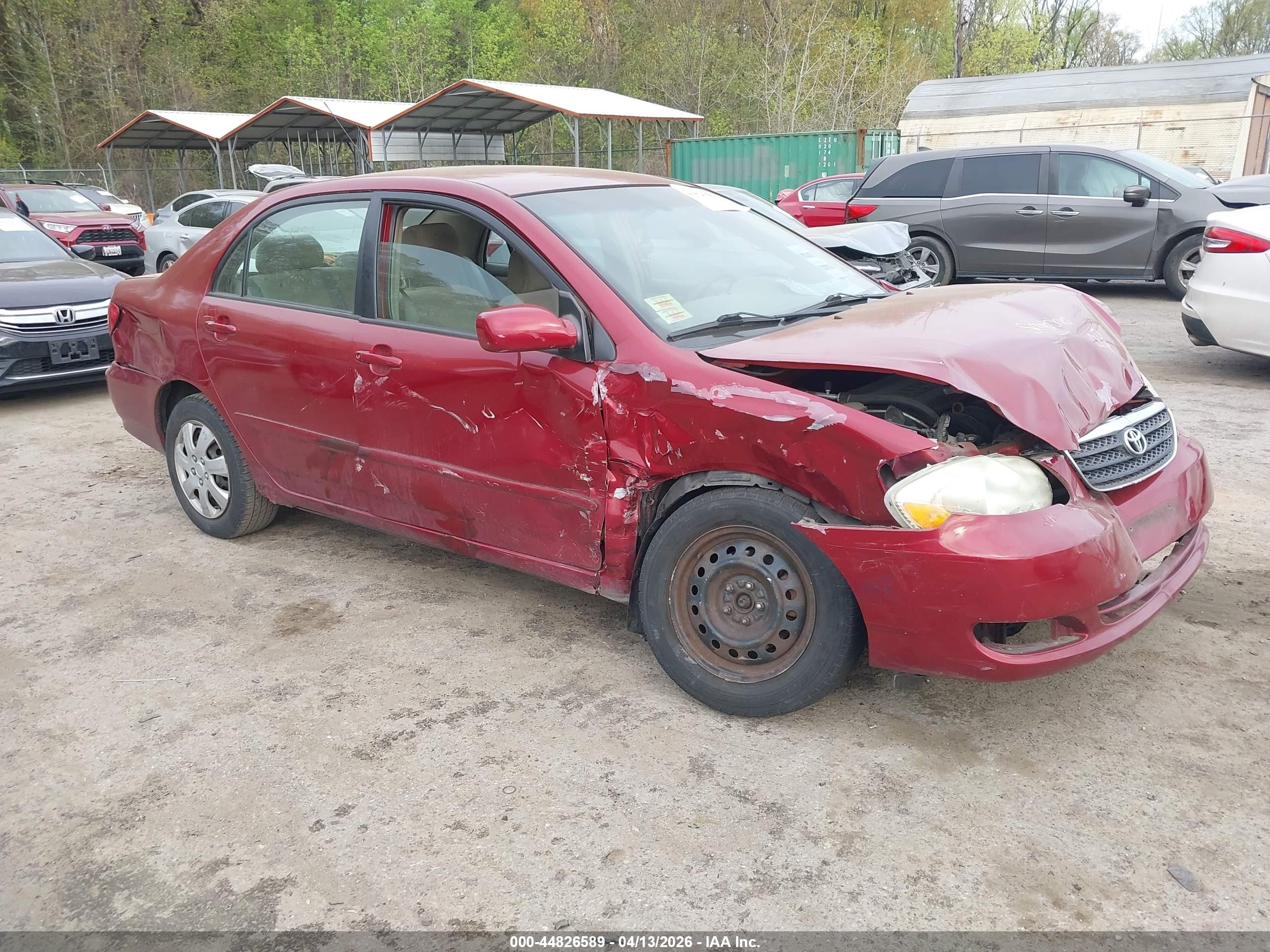 2005 Toyota Corolla LE, VIN 2T1BR30E25C437863 — All over