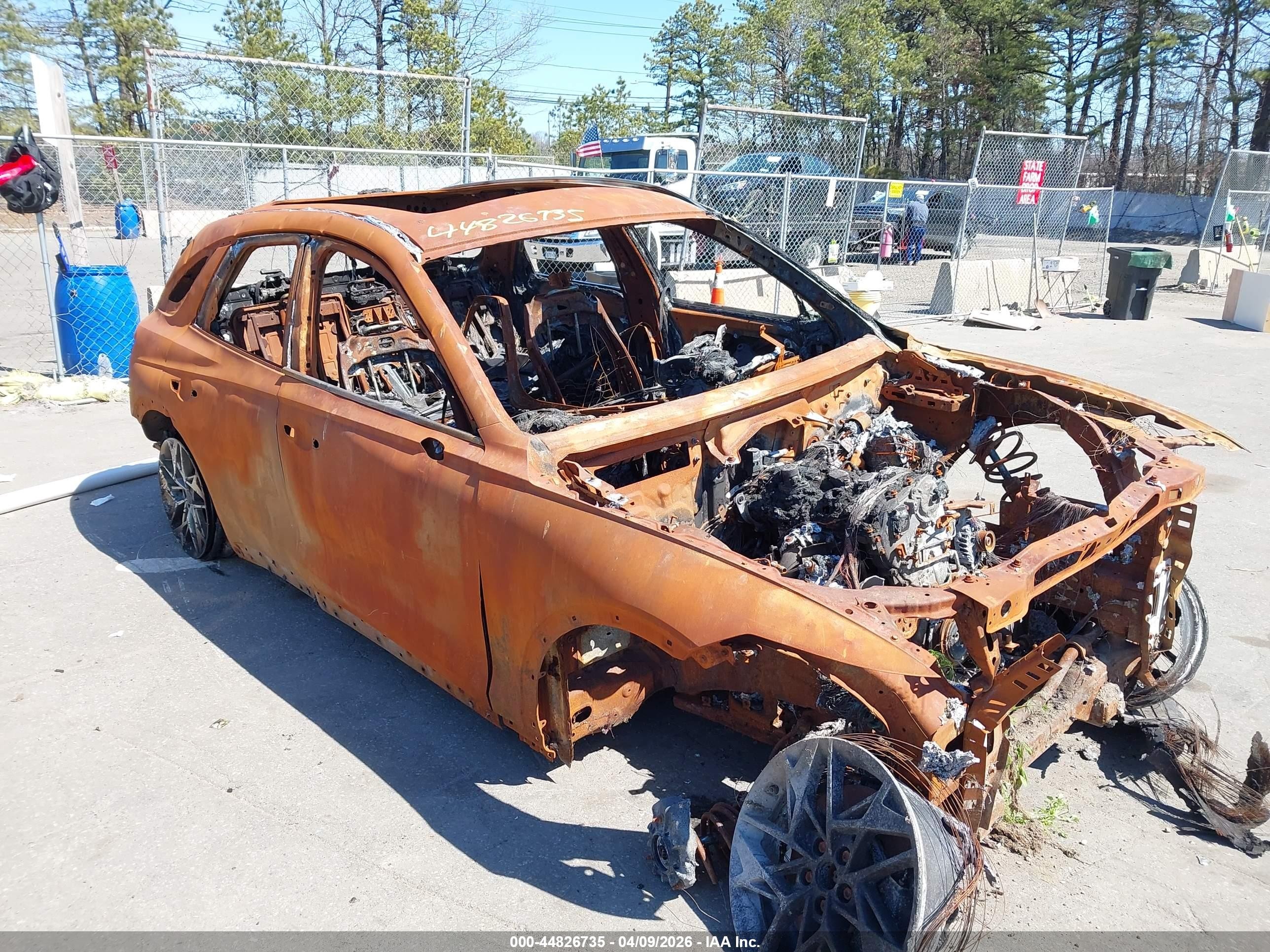 2023 Genesis GV70 2.5T, VIN KMUMADTB8PU120552 — Burn