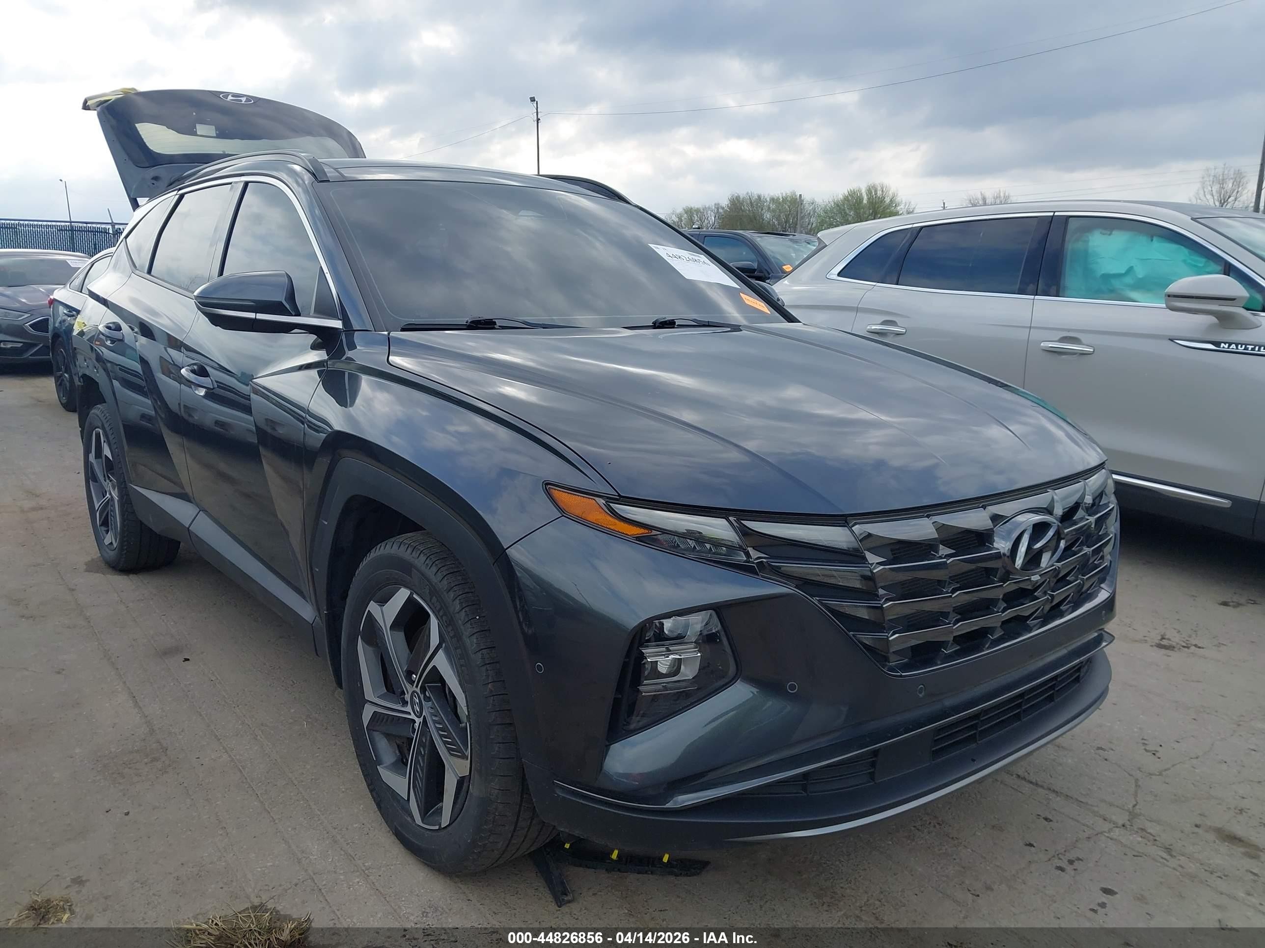 2023 Hyundai Tucson Limited, VIN 5NMJECAEXPH261258 — Rear end