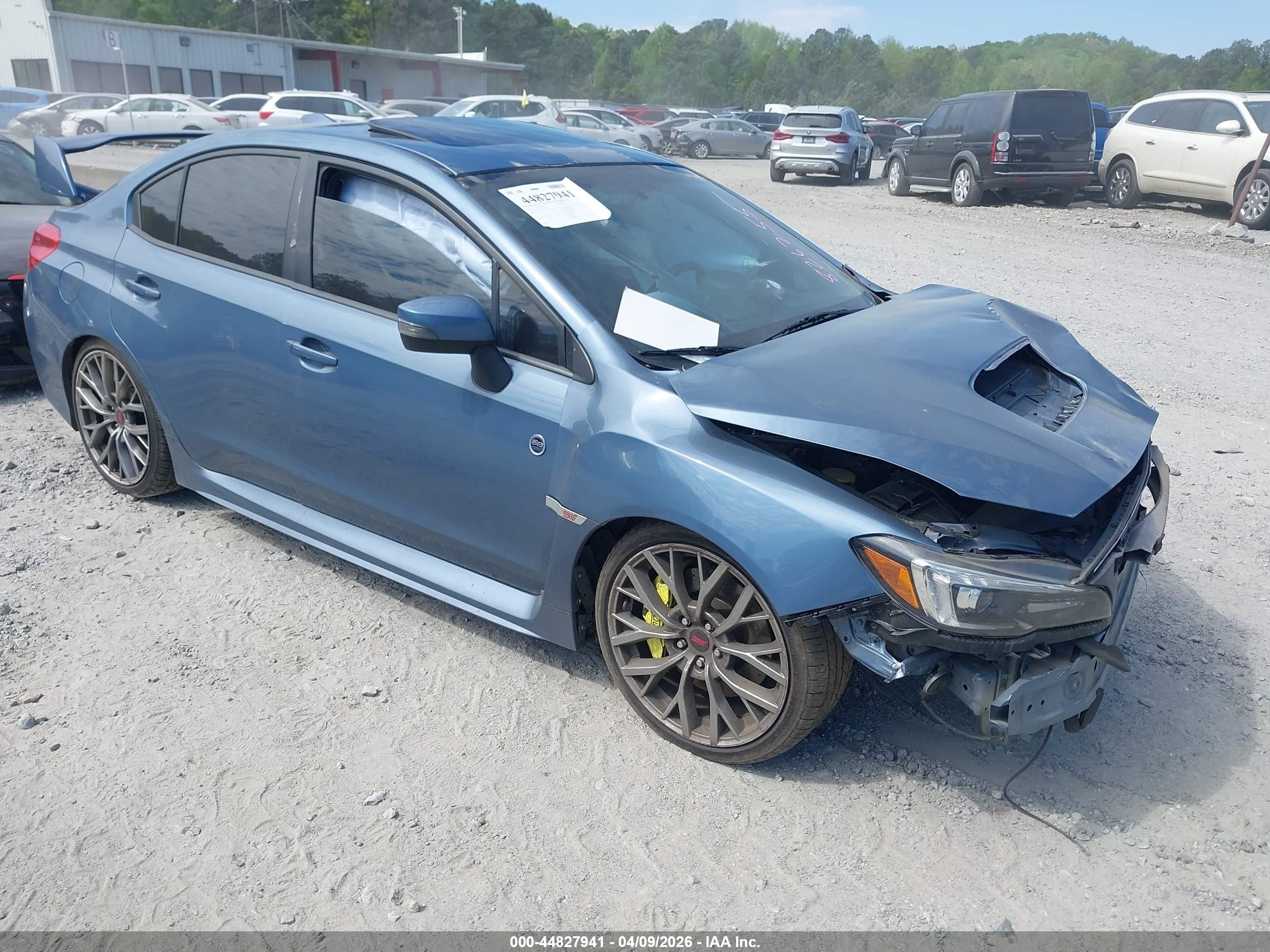 2018 Subaru WRX STI Limited, VIN JF1VA2W61J9826255 — Front end